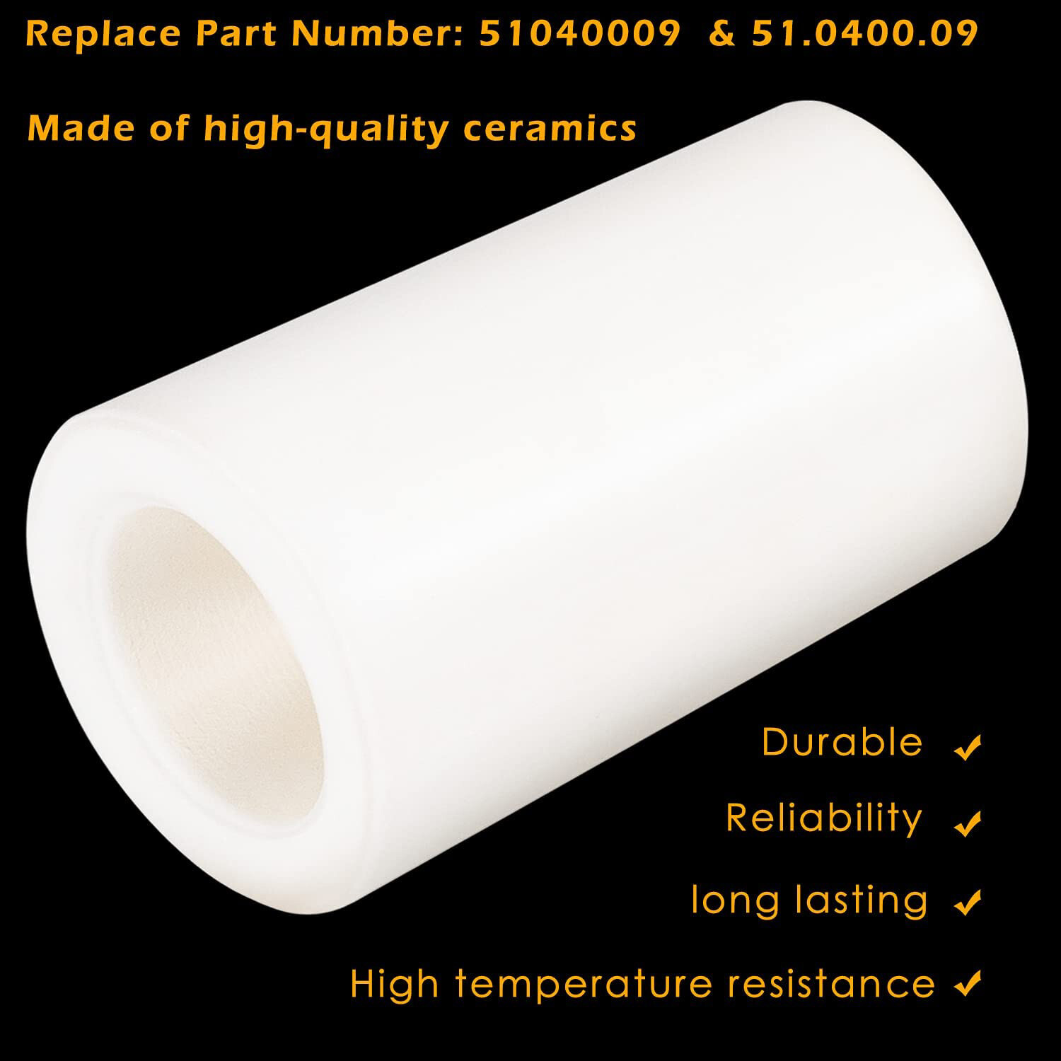 1pcs General Pump Piston Ceramic 15mm 51040009 For TP Pumps TP2520 TP2526 TP2530