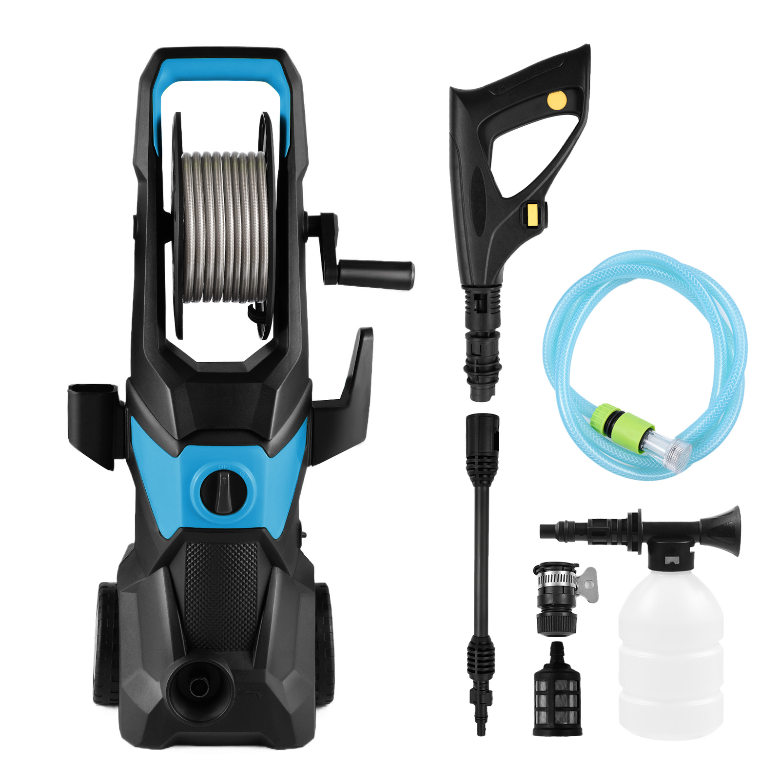 4000PSI Electric High Pressure Washer Smart Control Power Washer for Home, Cars