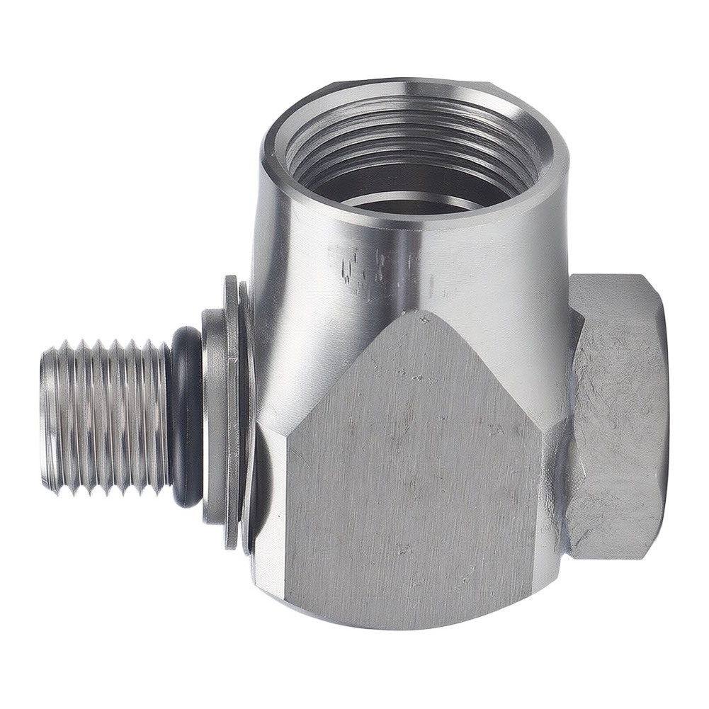 High Pressure Washer Arm Swivel Joint With 360 Degree Rotation For Car Wash
