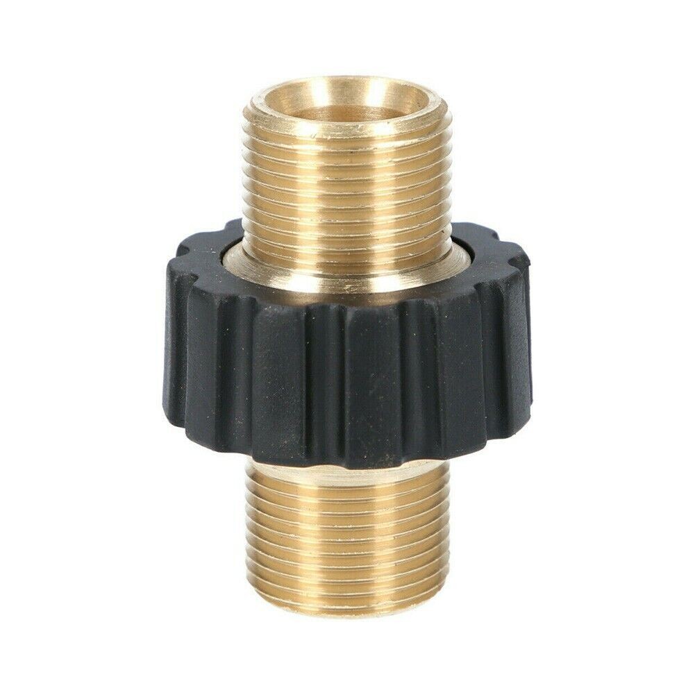 Double Nipple M22*1.5 Male Hose Connector Coupling For High Pressure Cleaner AO