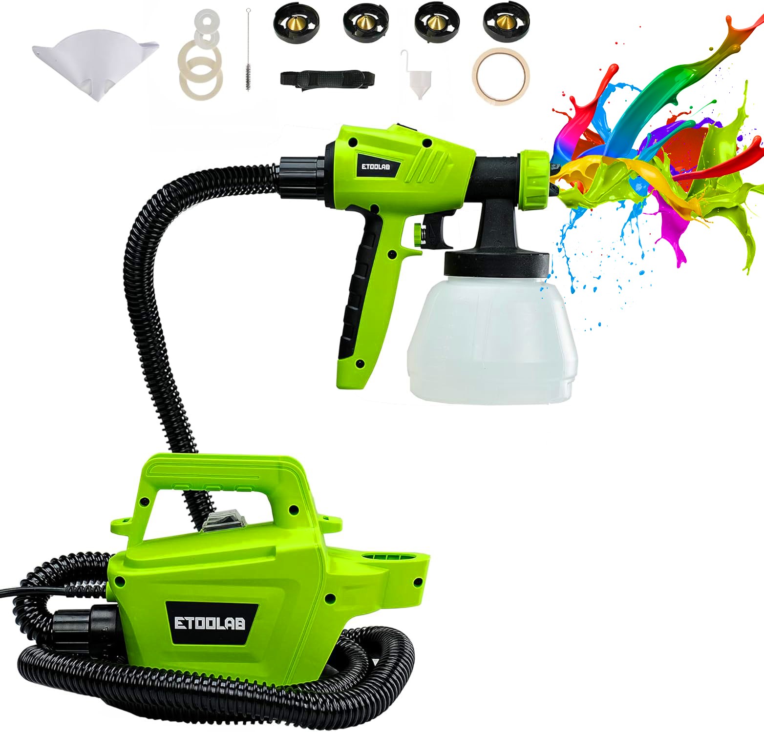 Paint Sprayer 800W High Power Electric Spray Paint Gun for Home Furniture,Door,i
