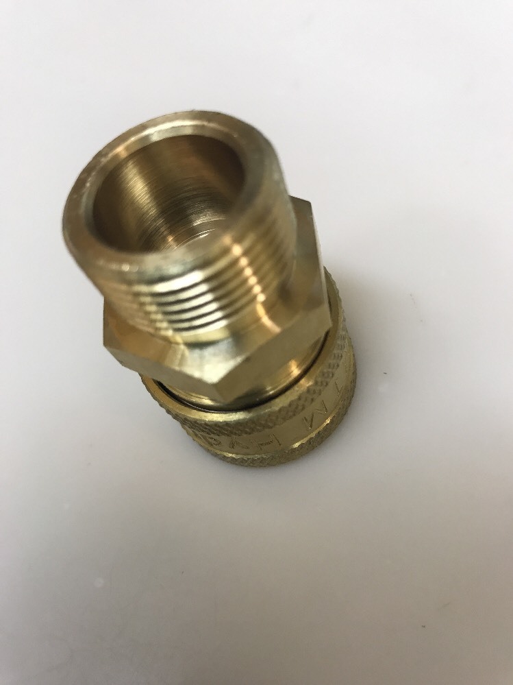 MTM 3/8 Coupler X M22 Male 15mm Twist Connect Pressure Washer (Non Standard )