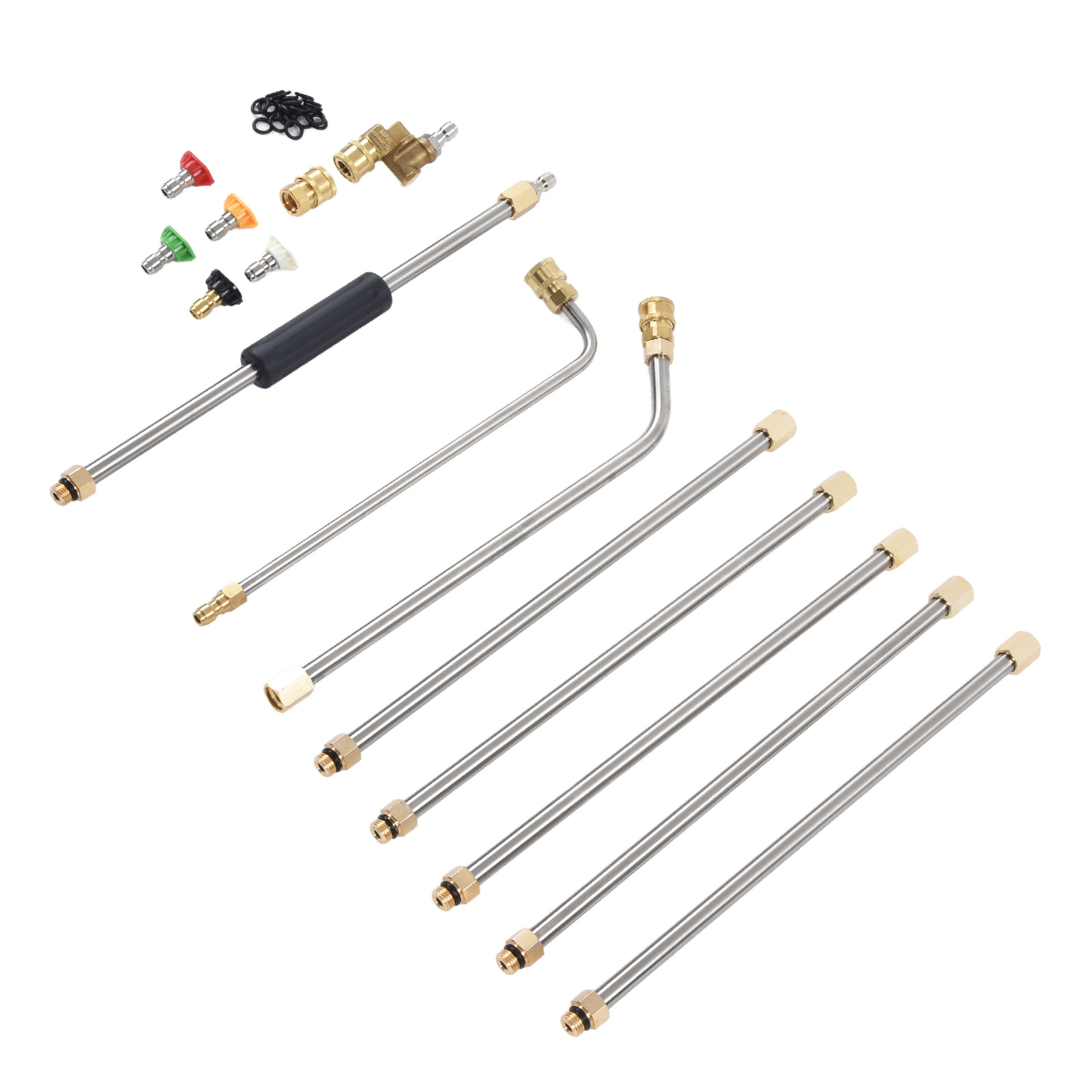 Pressure Washer Extension Wand Lance Accessory Tool Set Kit For Washing