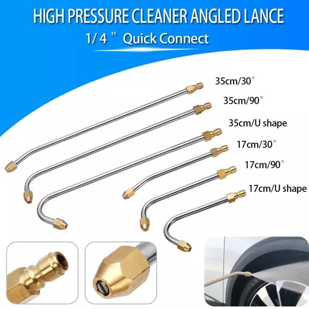 Wash Nozzle Replacement Accessory Angled 17cm/35cm 5000 PSI