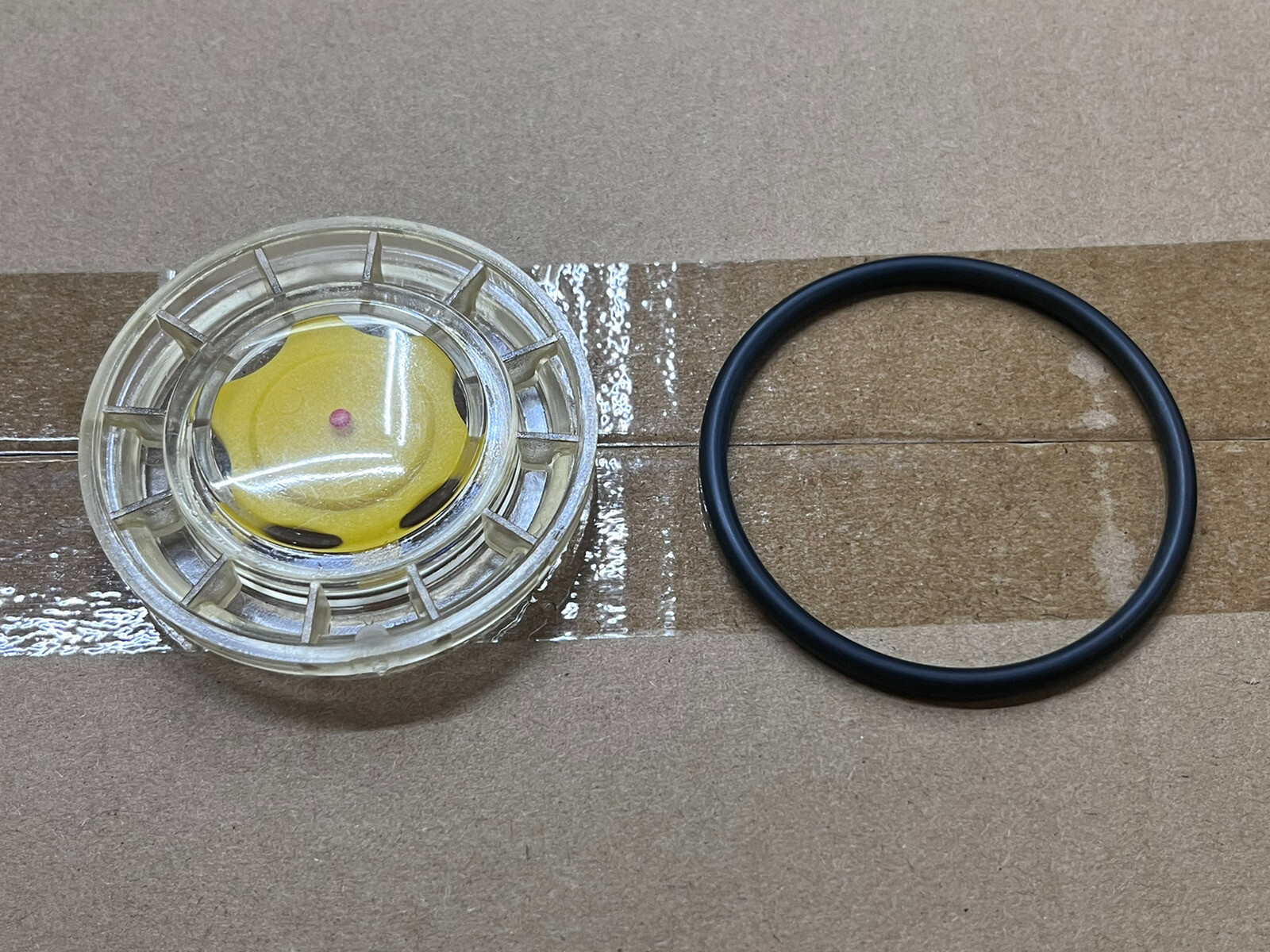 Annovi RRV & Viper PRESSURE WASHER PUMP Sight Glass Oil Cover & O-ring Kit