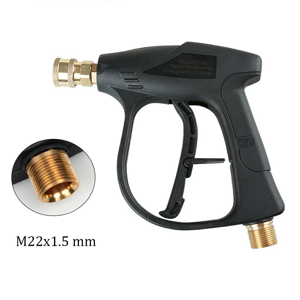 1/4″ Snow Foam Washer Gun Car Wash Soap Lance Cannon Spray Pressure Jet Bottle