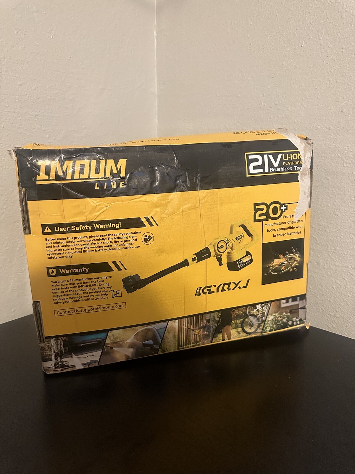 Electric Pressure Washer – Yellow/Black