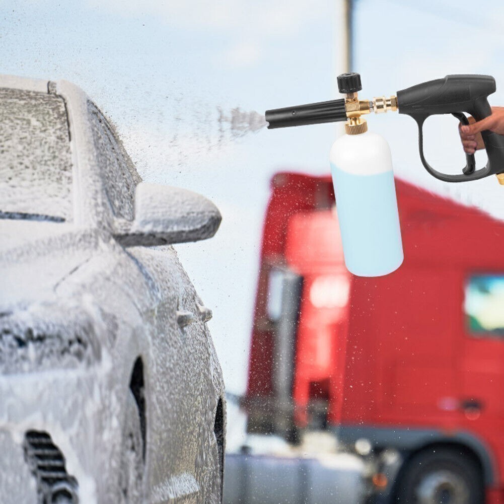 Pressure Washer Gun 1/4″ Car Wash Soap Lance Cannon Spray Jet Bottle Snow Foam