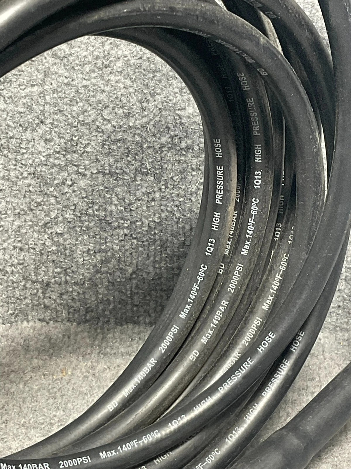 Industrial Pressure Washer Hose 1Q13 2000 PSI 140 BAR Used
