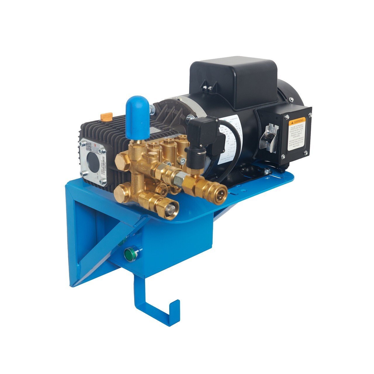Canpump Wall-Mount Pressure Washer: 5 hp Full-Speed Motor 230 V, Auto Start-Stop
