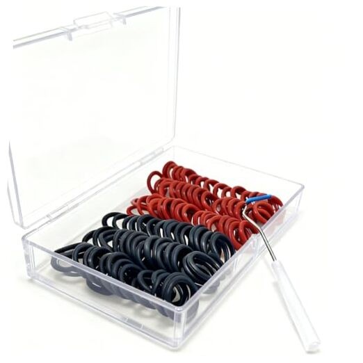 Power Pressure Washer O-Rings 100PCS for 1/4″ & 3/8″ Quick Coupler – Compatible