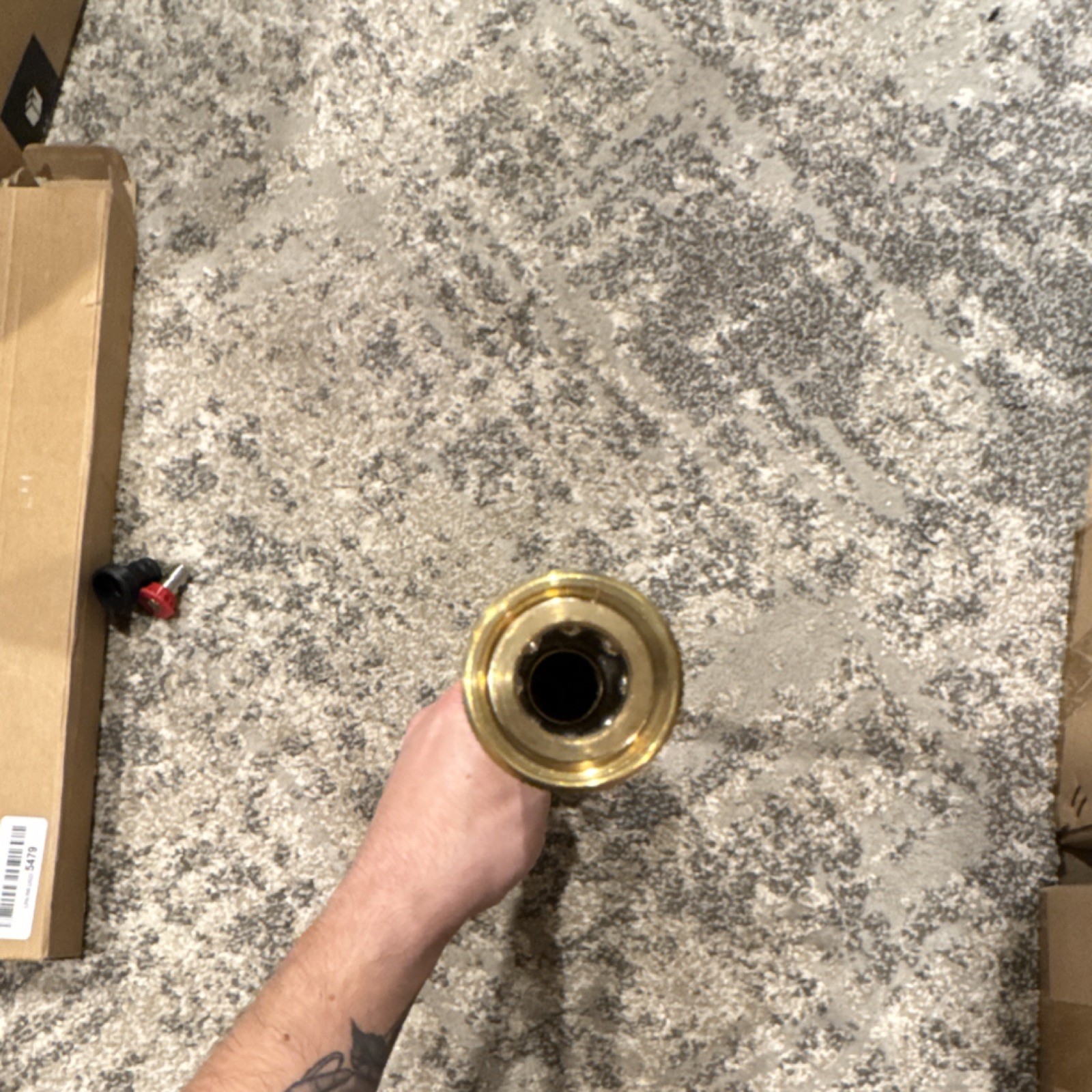 Pressure Washer Wand Quick Connect Nozzle Adapter Brass Metal Cold Water