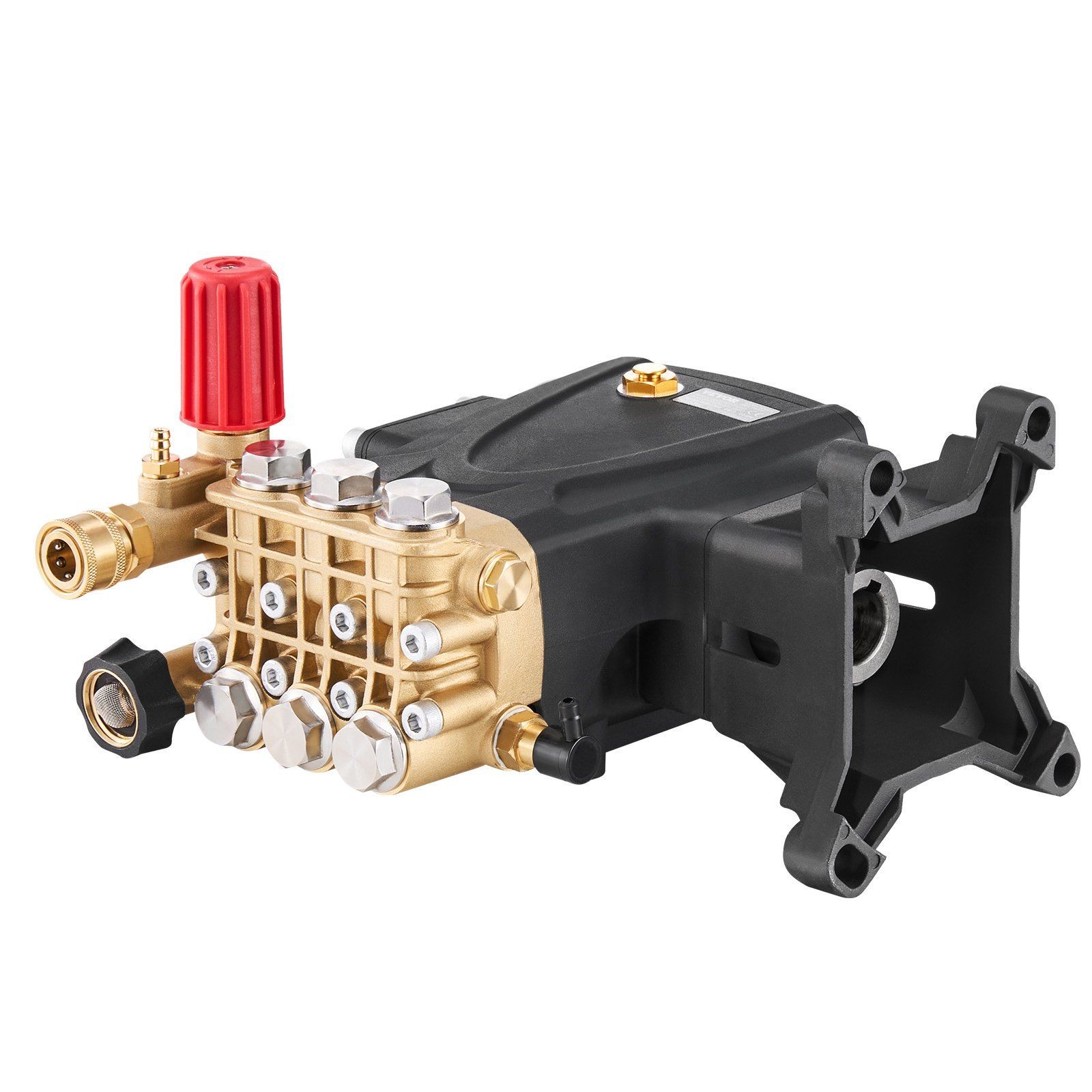Replacement Power Washer Pump: 4000 PSI, 4.0 GPM, Horizontal, 1″