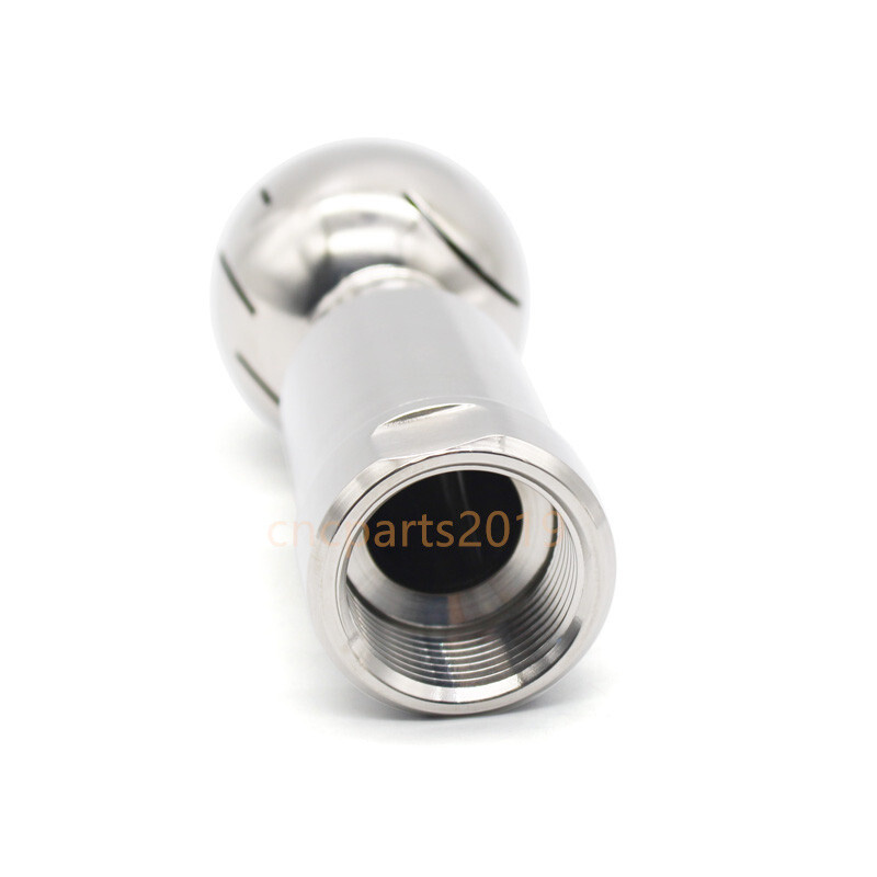 BSP 1/2 3/4 Inch Sanitary Rotary Spray Ball CIP Tank Claening Head 360° nozzle