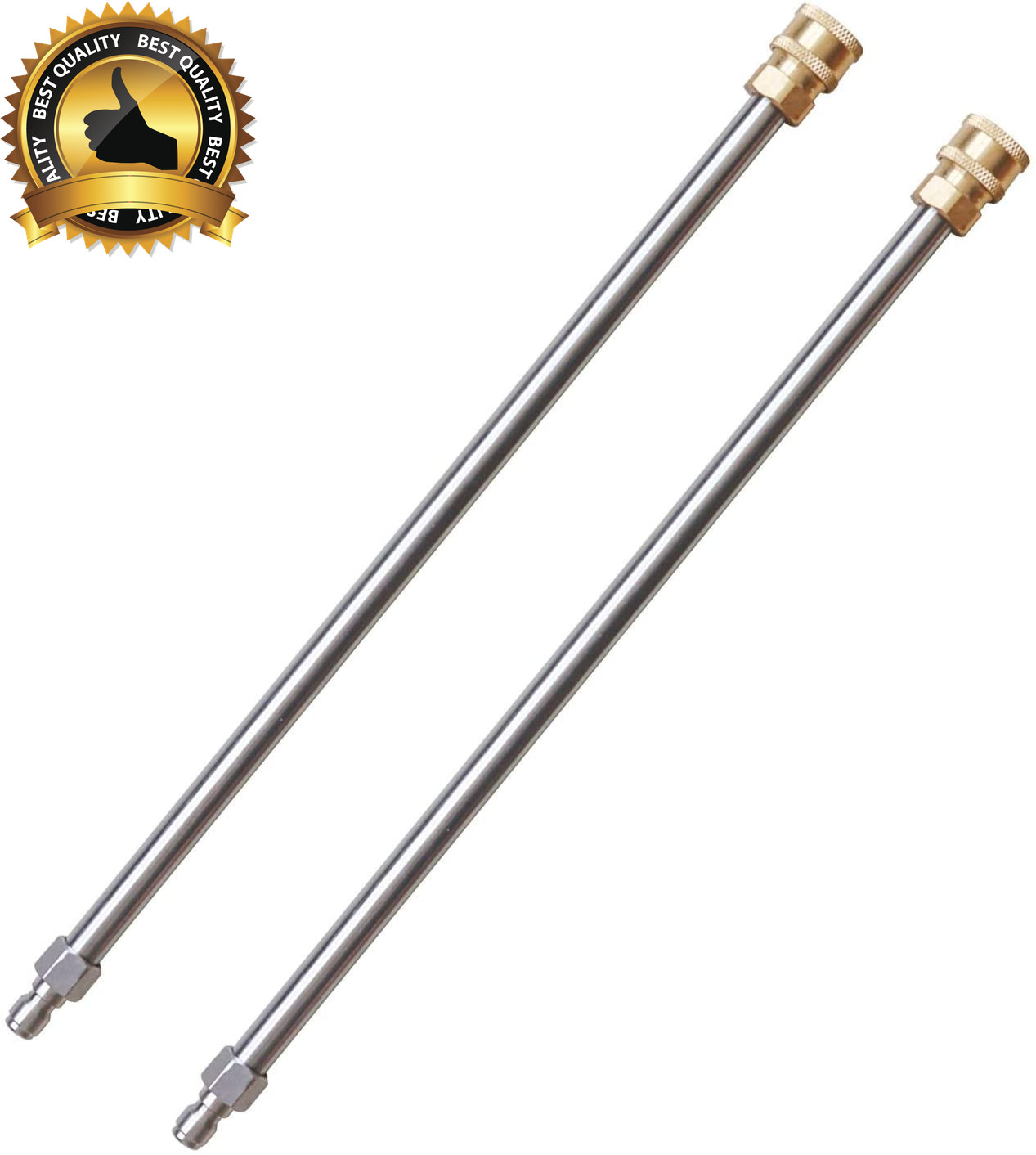 Pressure Washer Extension Wand, 17 Inch Stainless Steel with 1/4″ Quick Connect