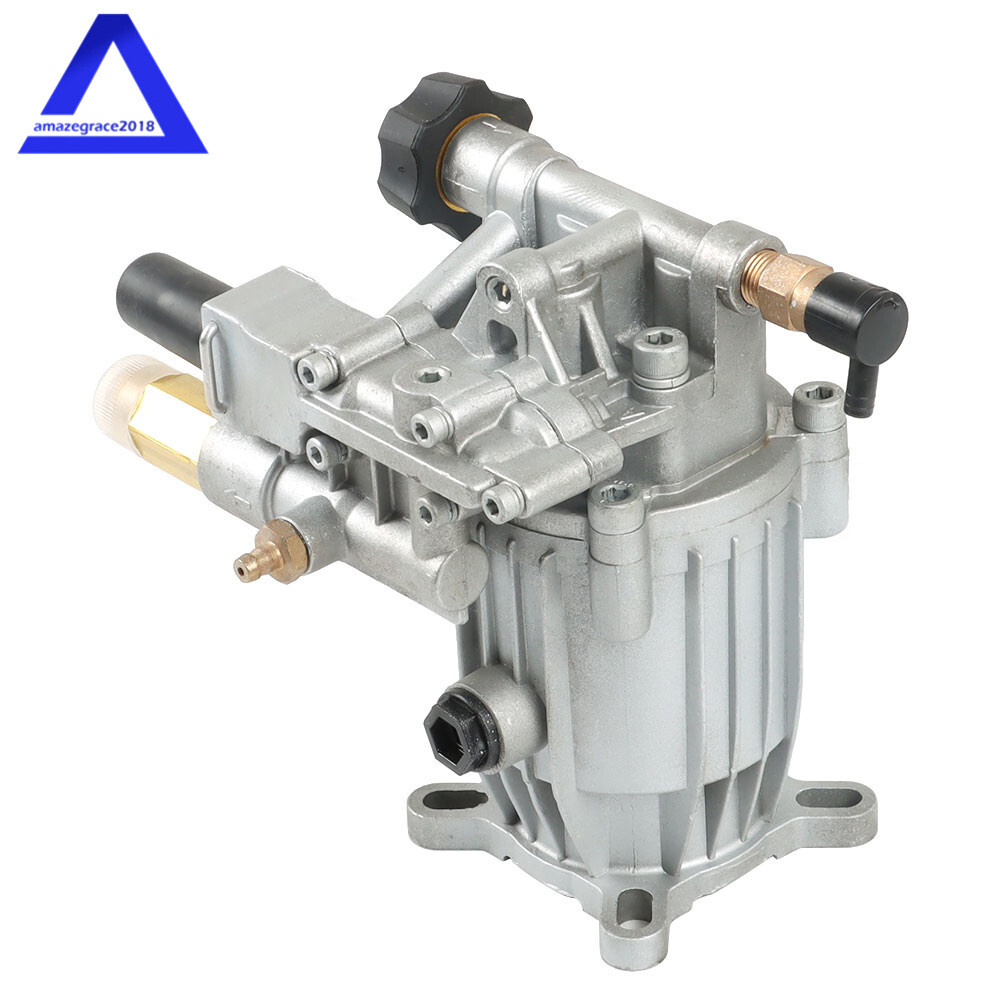 Universal Pressure Washer Pump 3/4 HorizShaft MAX 3000 PSI 2.5 GPM Oil Sealed