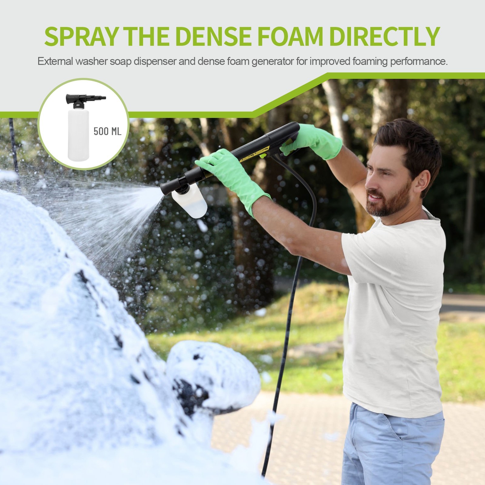 5350PSIMAX 3.7GPM Electric Pressure Washer Portable Electric Power Machine