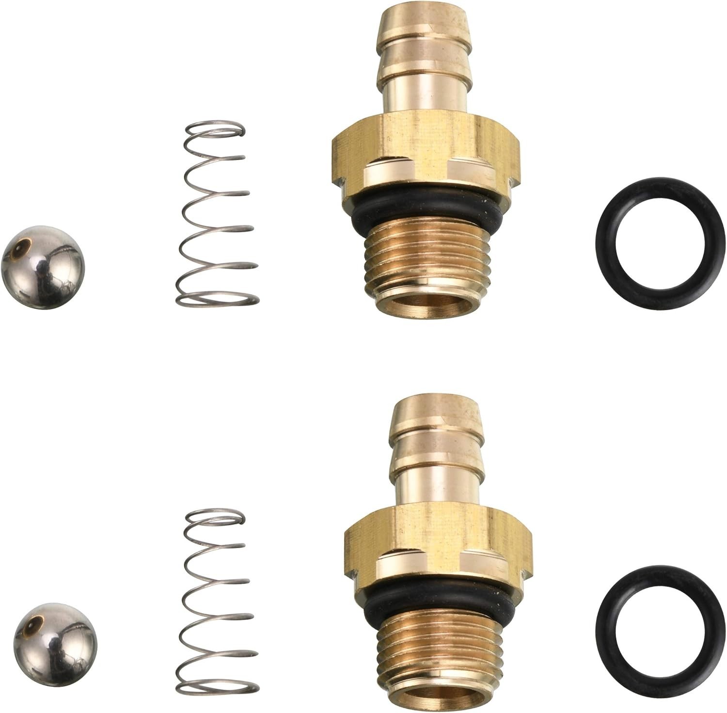Efficient 2-Pack Brass Chemical Injector Set for Pressure Washers – Easy Install