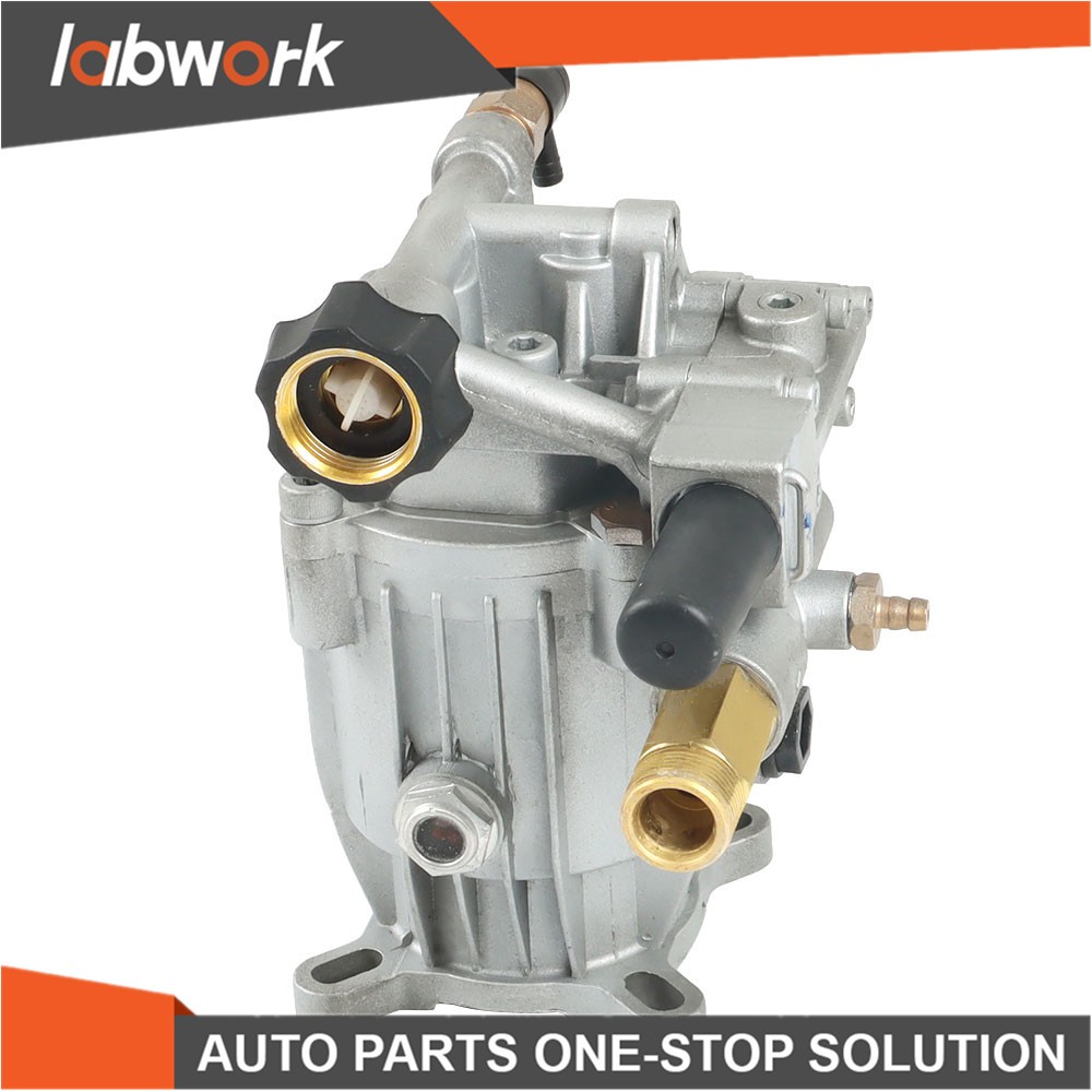 Labwork Pressure Washer Pump 3/4 HorizShaft MAX 3000 PSI 2.5 GPM Oil Sealed