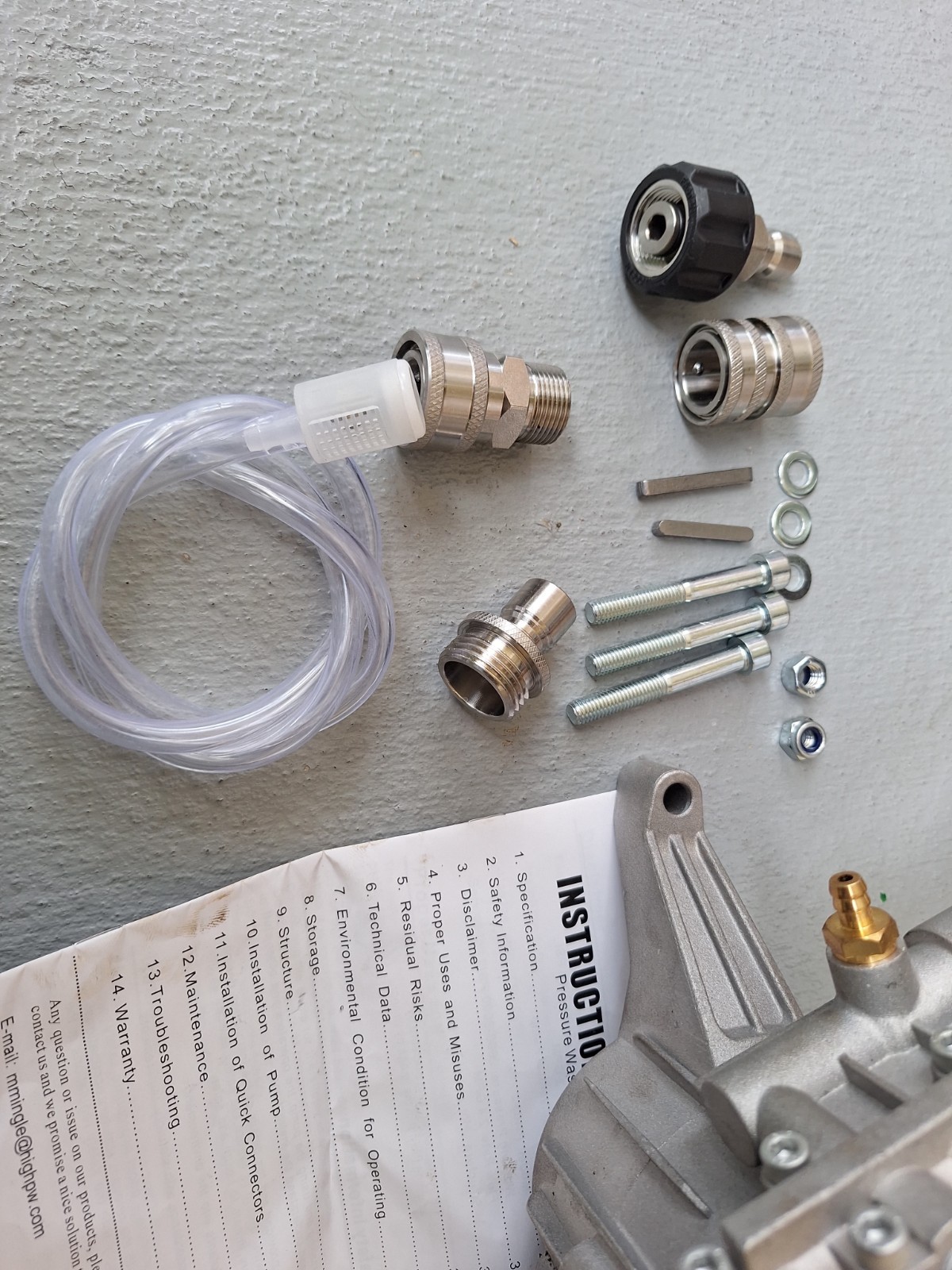 Bomba lavado a presión vertical de eje 7/8 Para Honda Ryobi Craftsman 3000PSI