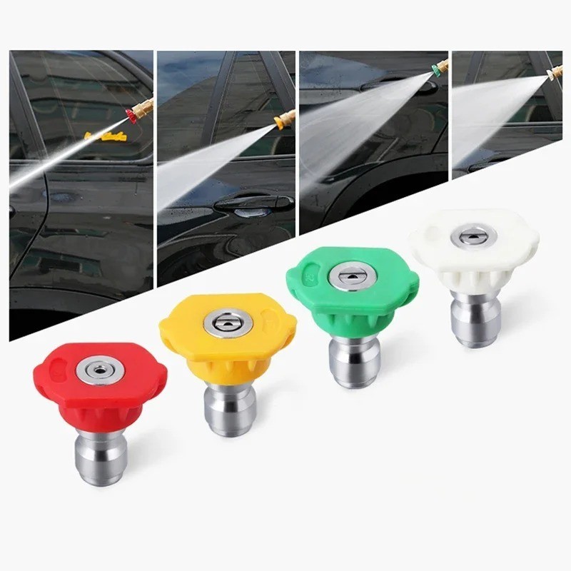 4000 PSI Pressure Washer Nozzle Tips – 1/4 Inch Quick Connect Multi-Degree