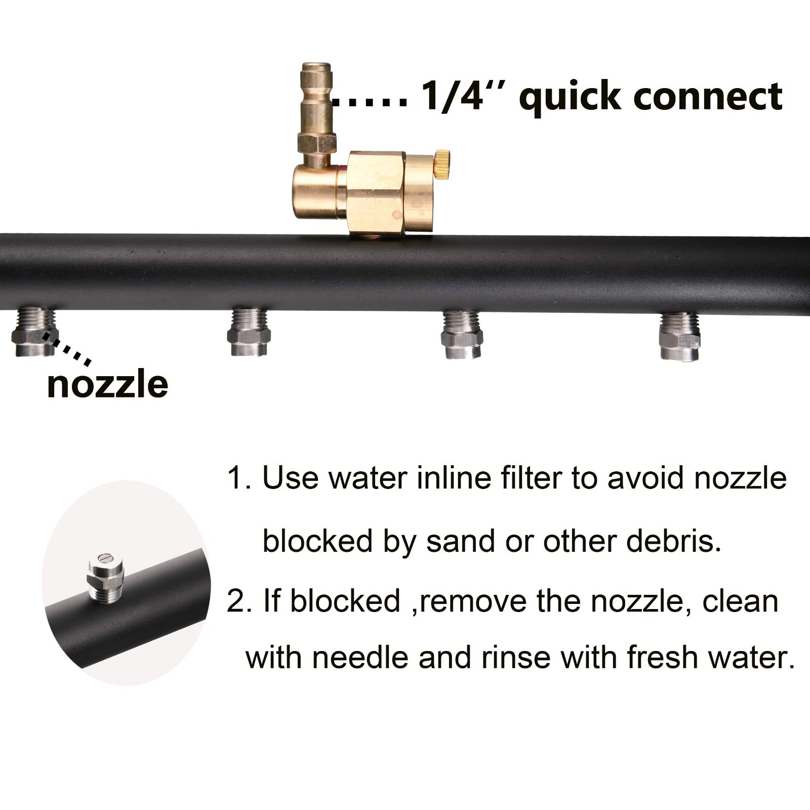 Tool Daily Pressure Washer Undercarriage Cleaner 4000 PSI w/ 16″ Wand Incomplete