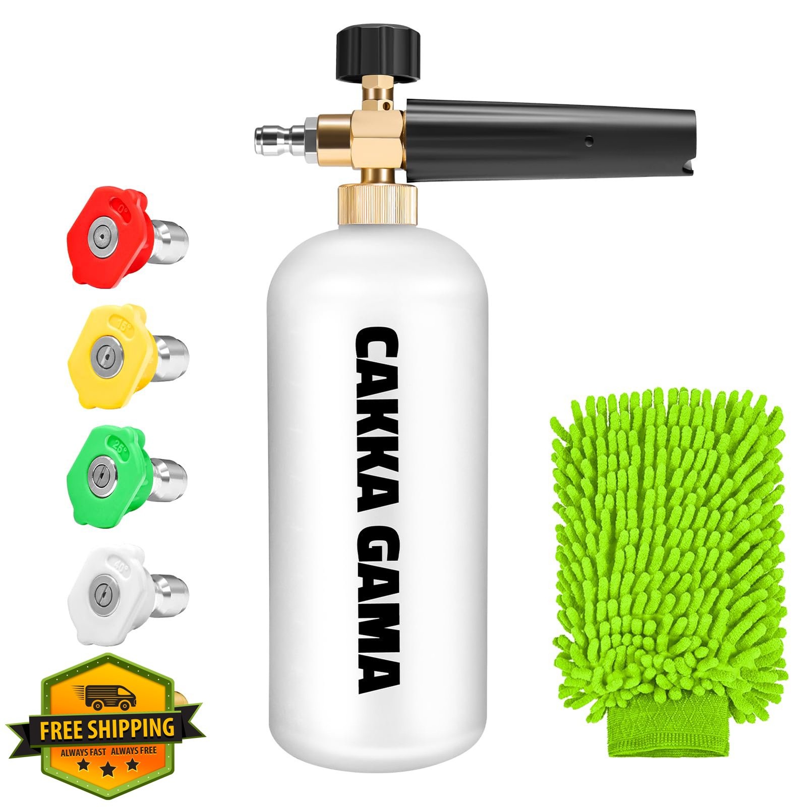 CAKKAGAMA Foam Cannon w/ Glove
