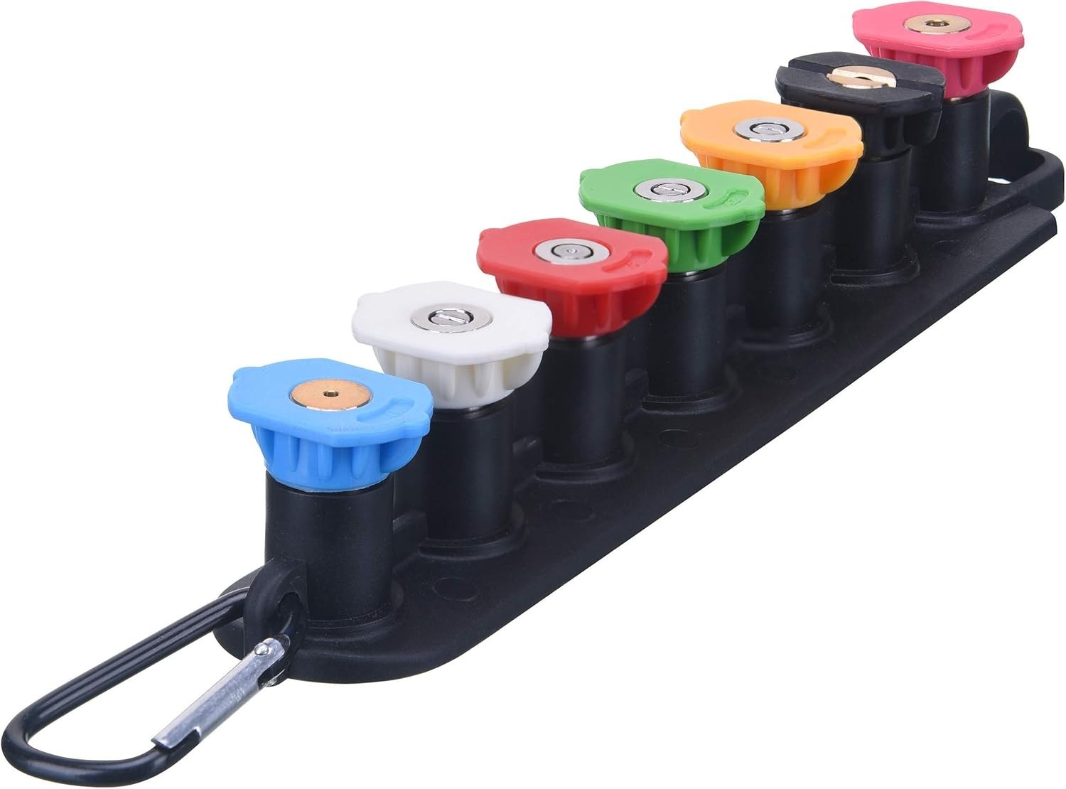 High-Performance Pressure Washer Nozzles Set – 7 Tips, Quick Connect, 4000 PSI