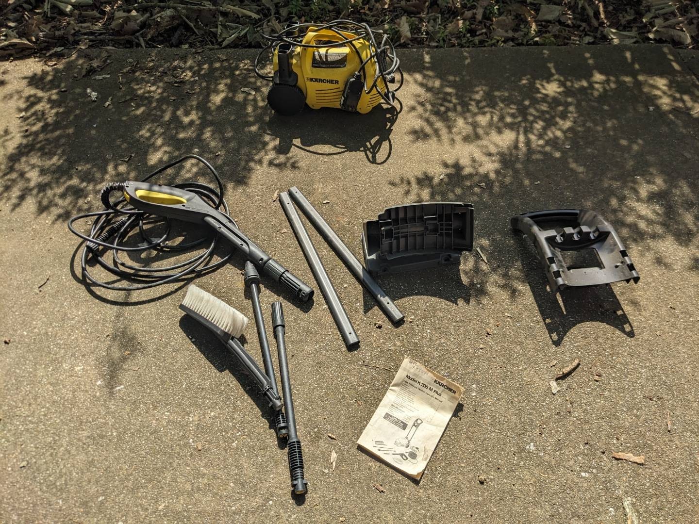 Karcher Model K 205 M Plus high pressure washer