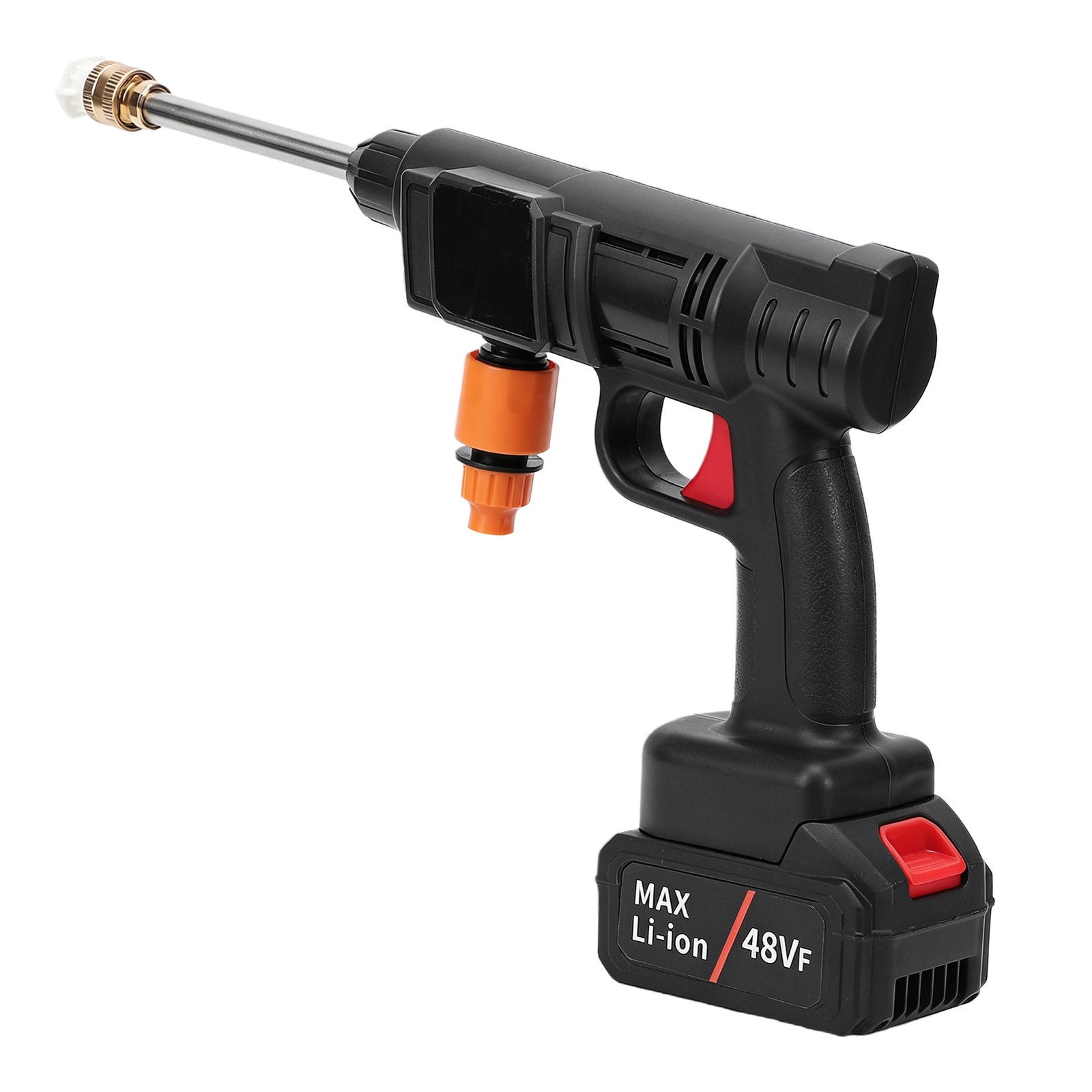 Portable Pressure Washer Cordless Power Car Cleaner 30Bar With 3 Nozzles 2 BFOU