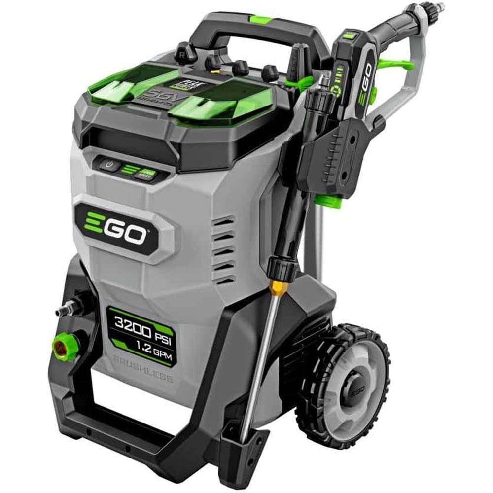 EGO HPW3204-2 POWER+ 3200 PSI Pressure Washer Kit, 56V 6.0 Ah, 320W