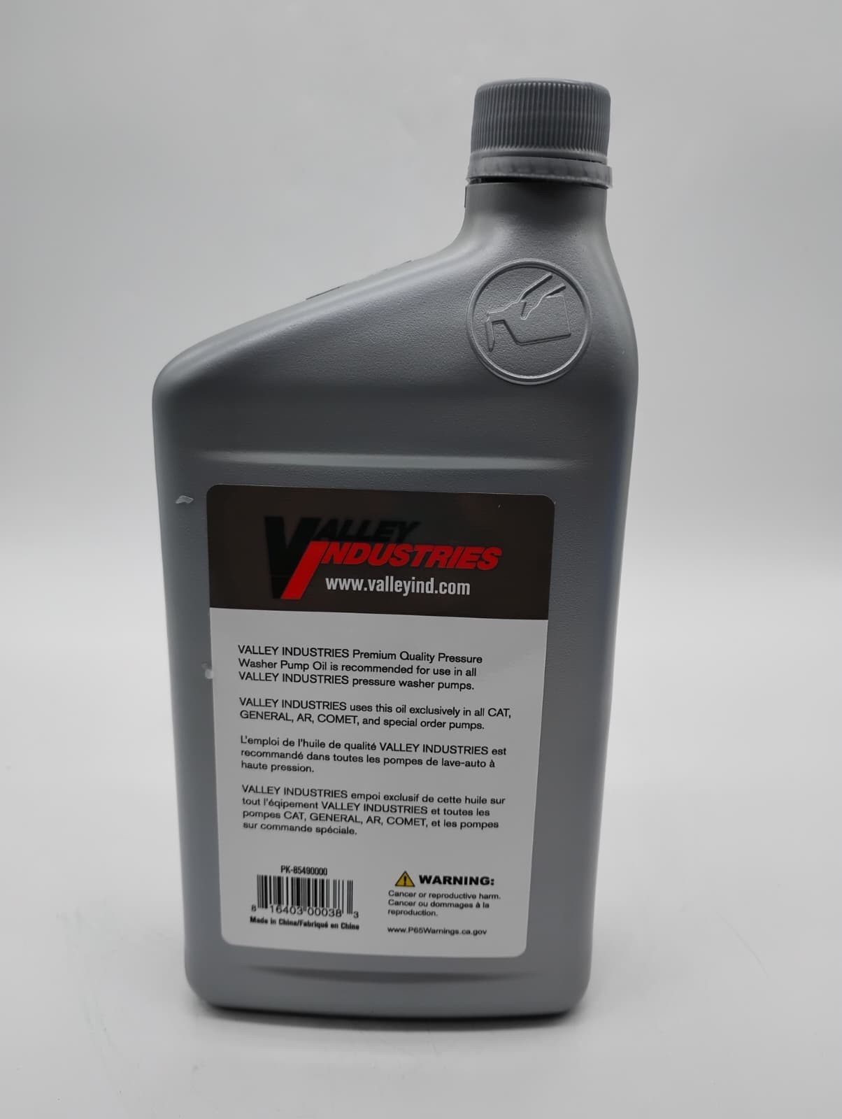 Valley Industries 1L Premium Pressure Washer Pump Oil Rust Protection Universal
