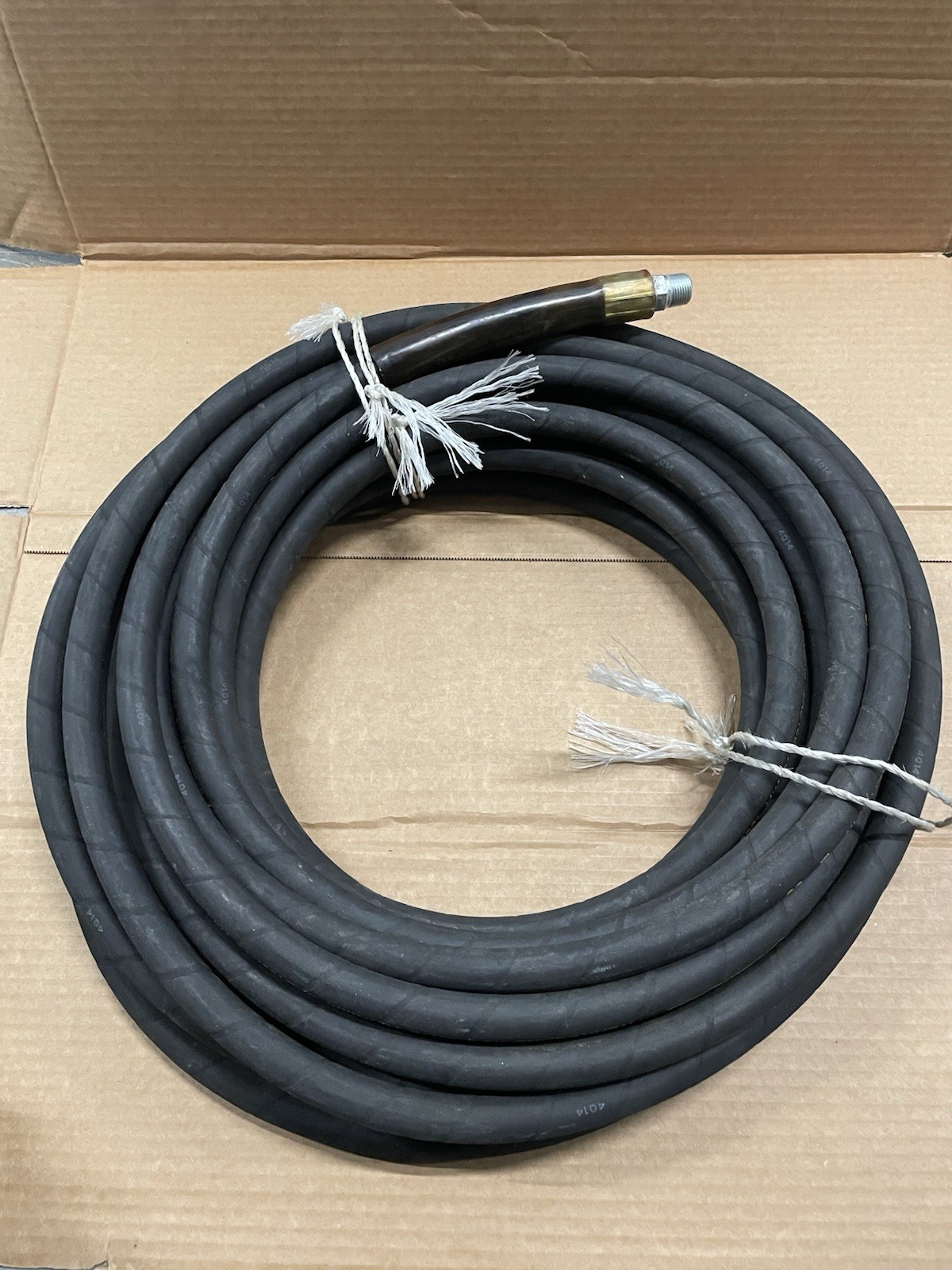1/2” Wearguard 60ft High-Pressure 4000 PSI Hose With Swivel 1 End Made In USA