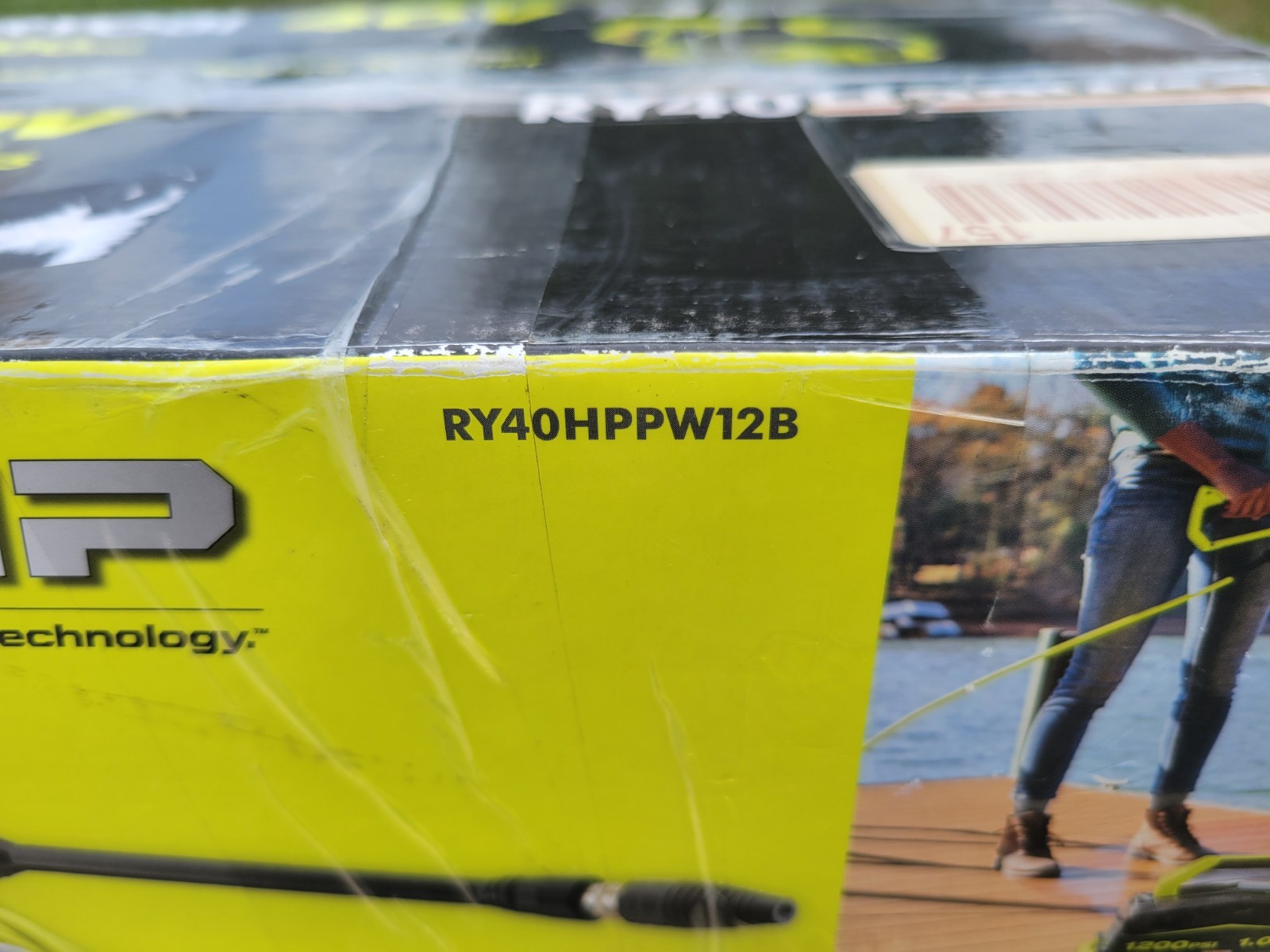 RYOBI 40V 1200 PSI 1.0 GPM Cordless Electric Water Pressure Washer 4ah B & F Ch