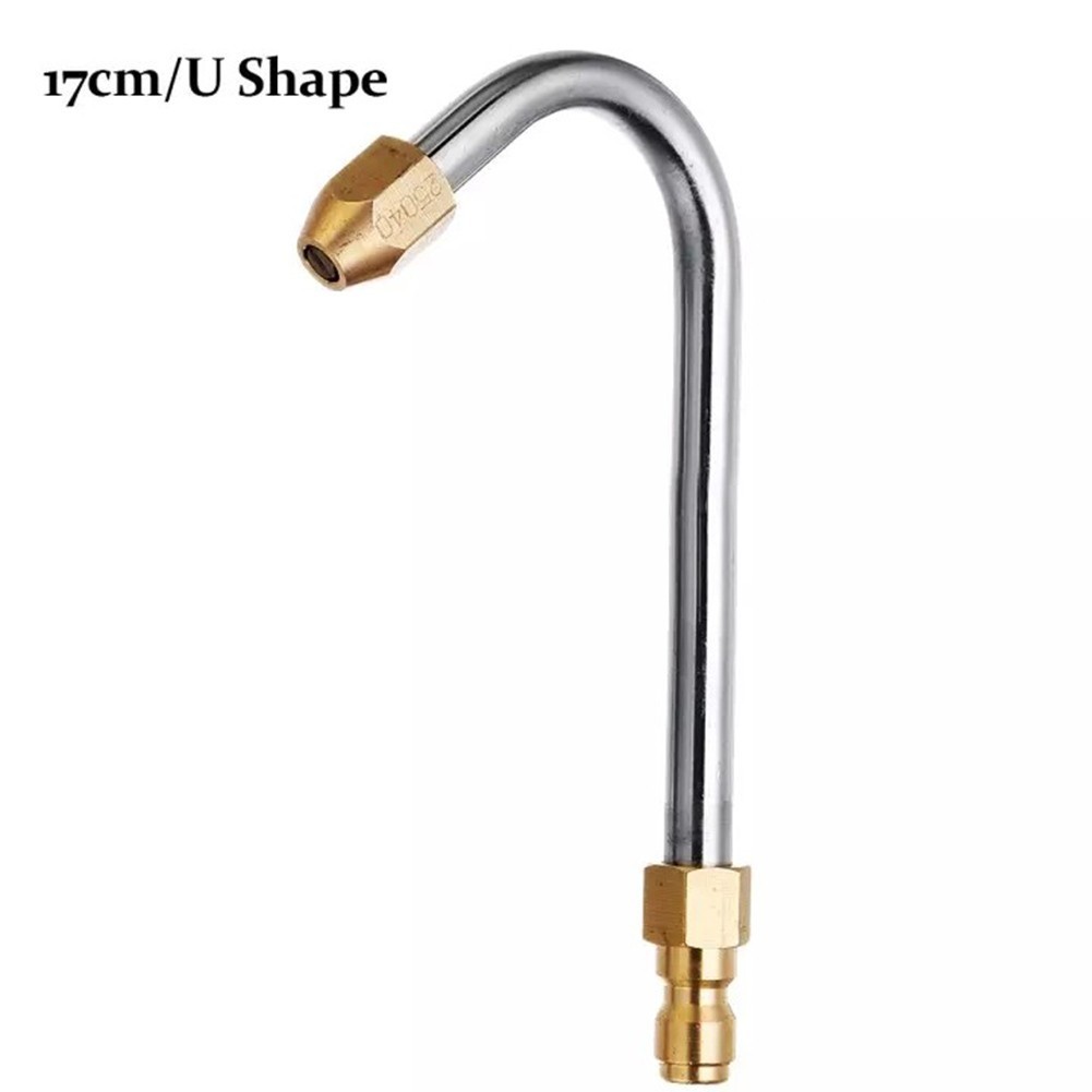 Wash Nozzle Angled Auto Cleaning Tool Quick Connect 5000PSI