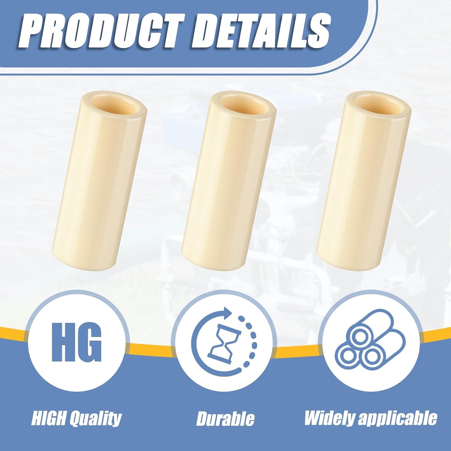 Treela 3 Pack Ceramic Piston, 20mm Ceramic Piston Replacement for Pressure Washe