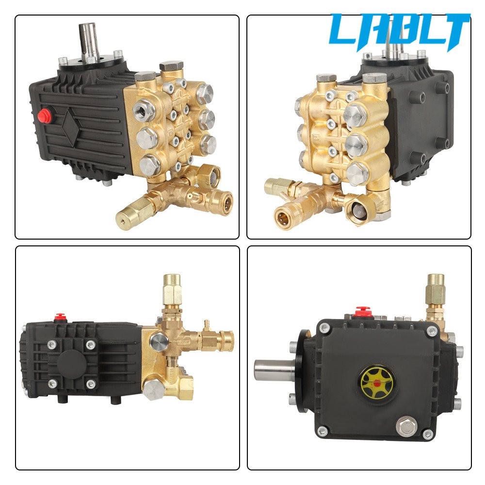 LABLT 3600 PSI 4.9GPM Pressure Power Washer Pump 24mm Solid Shaft Belt Drive