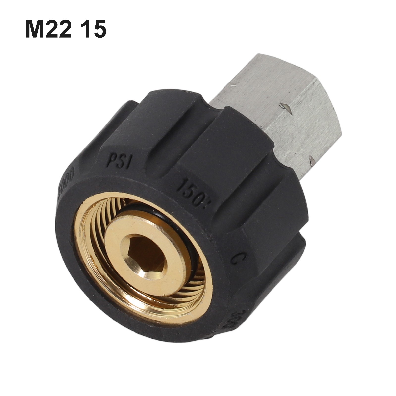 Stainless Steel Adapter For Pressure Cleaner With M22 12mm/1/2” 14mm/3/8” New
