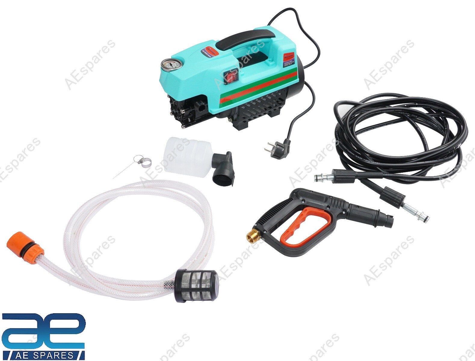 2800W 140 Bar Electric High Pressure Washer For Home & Car Wash Cleaning AEs