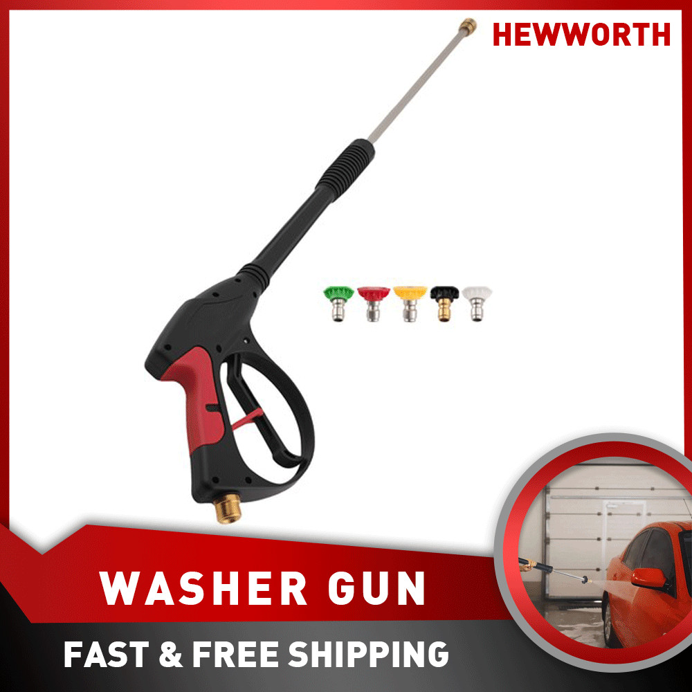 Pressure Washer Spray Gun 4000 PSI 19″ Lance 5 Nozzles Fit Briggs & Stratton