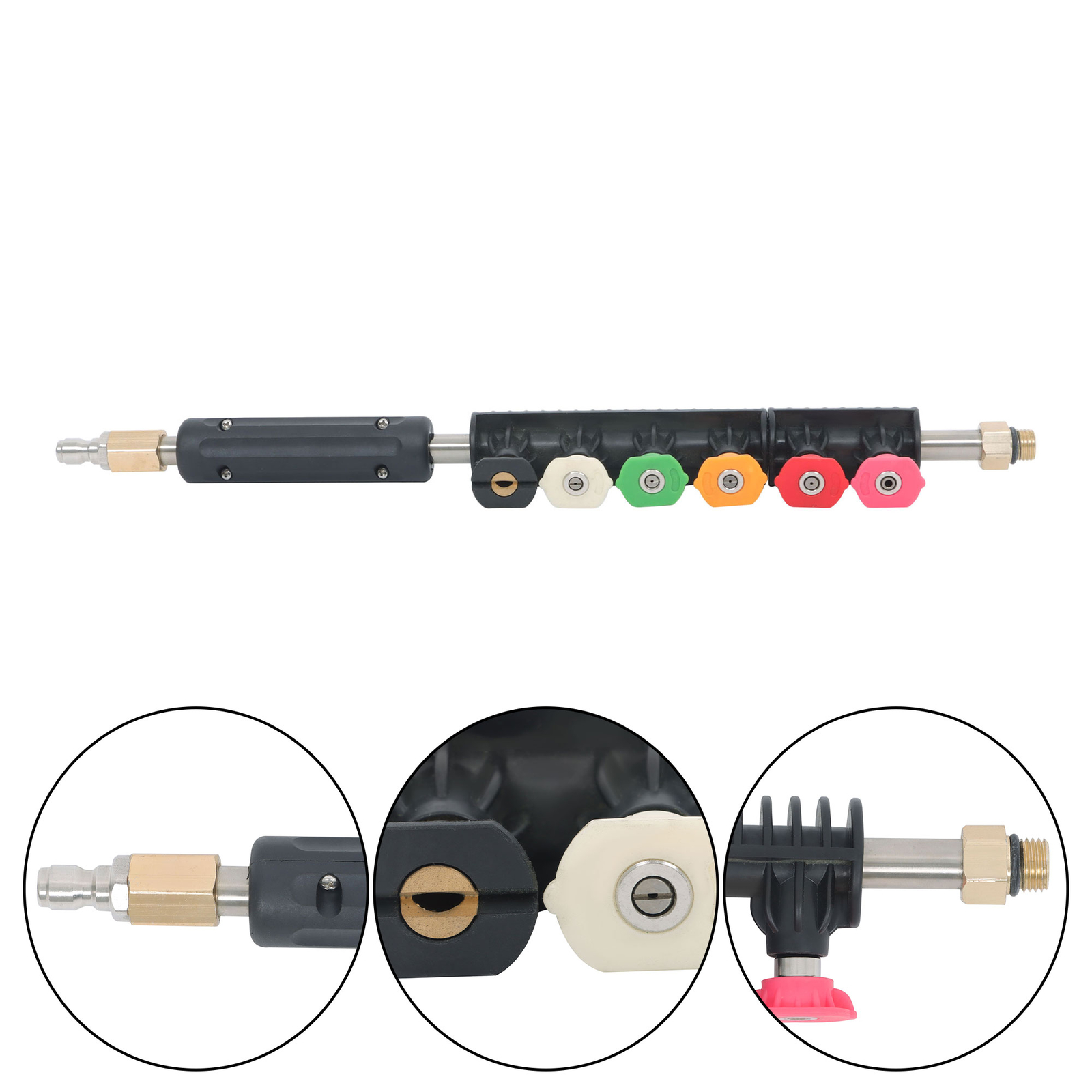 LABLT 9 Set of Pressure Washer Extension Wand, Replacable Upgraded Washer Lance