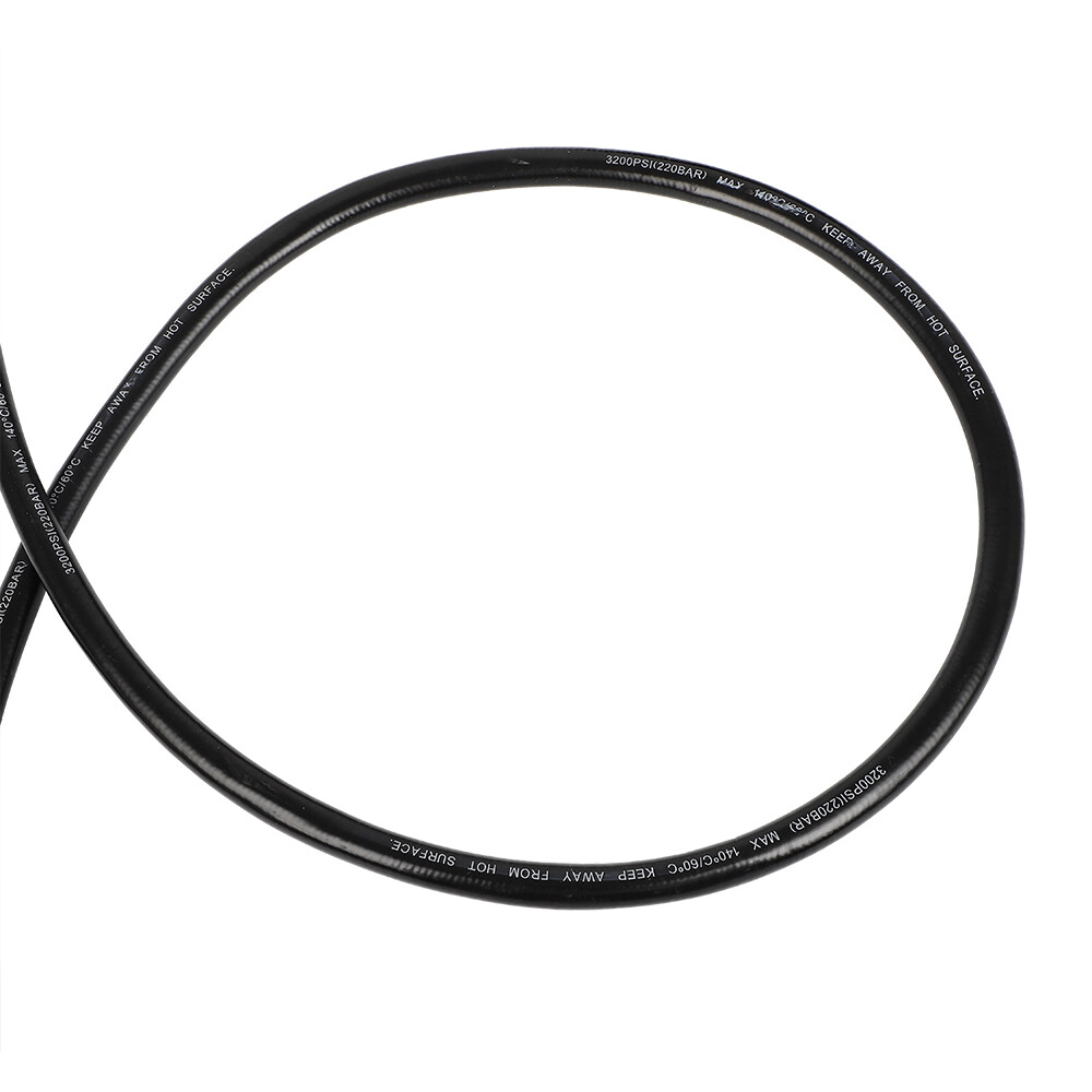 100 FT 3200 PSI Pressure Washer Hose with M22 to 3/8″ Quick Connect Adapter