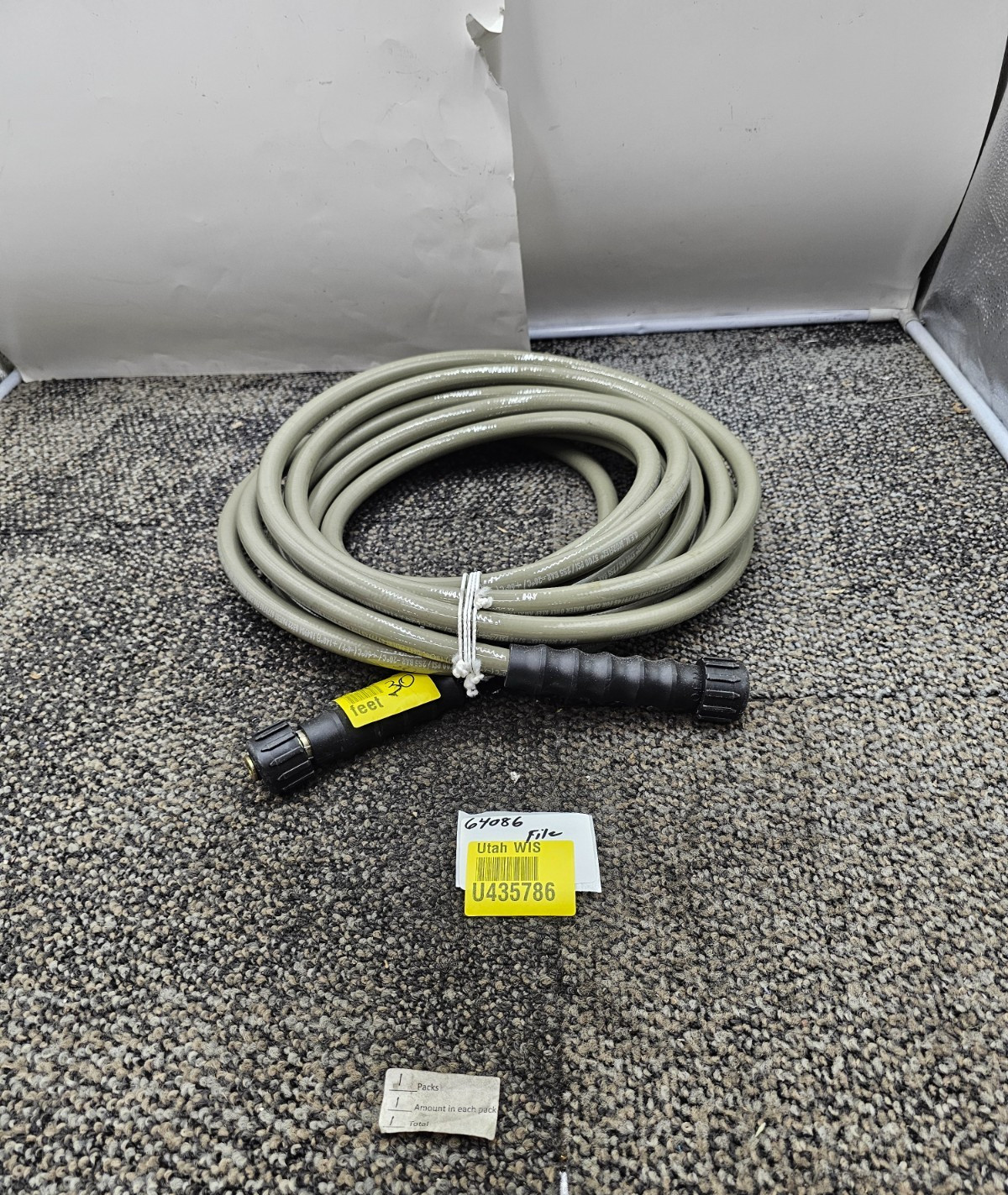 MORFLEX 3700 PSI 30 ft. Pressure Washer Extension Hose 6779745 For Cold Water