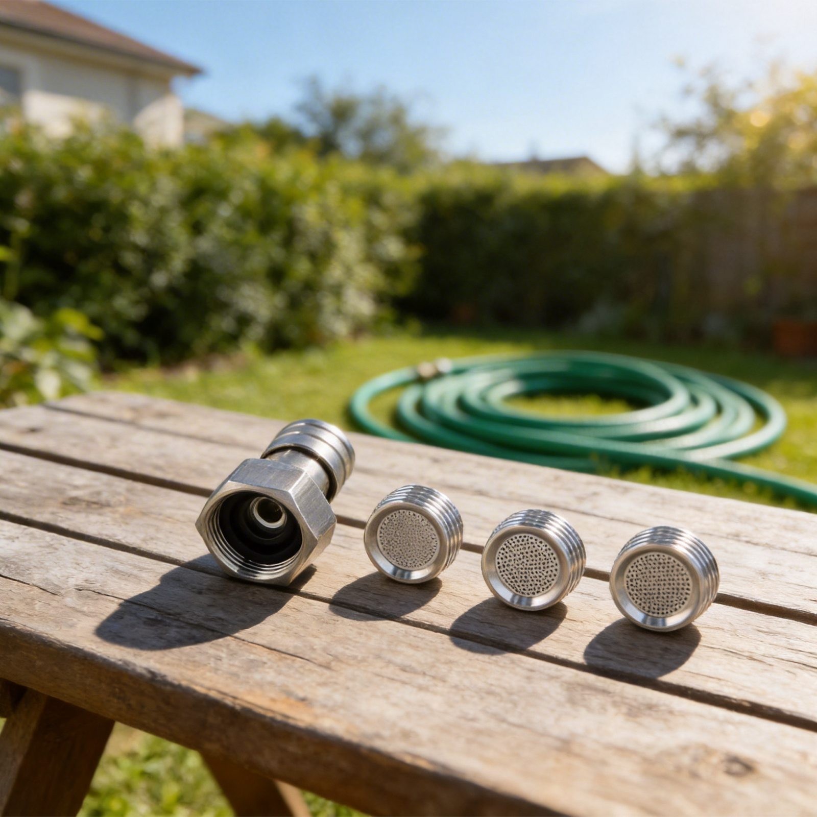Pressure Washer Nozzle Adapter with 14 Inch Connector for Cleaning Applications