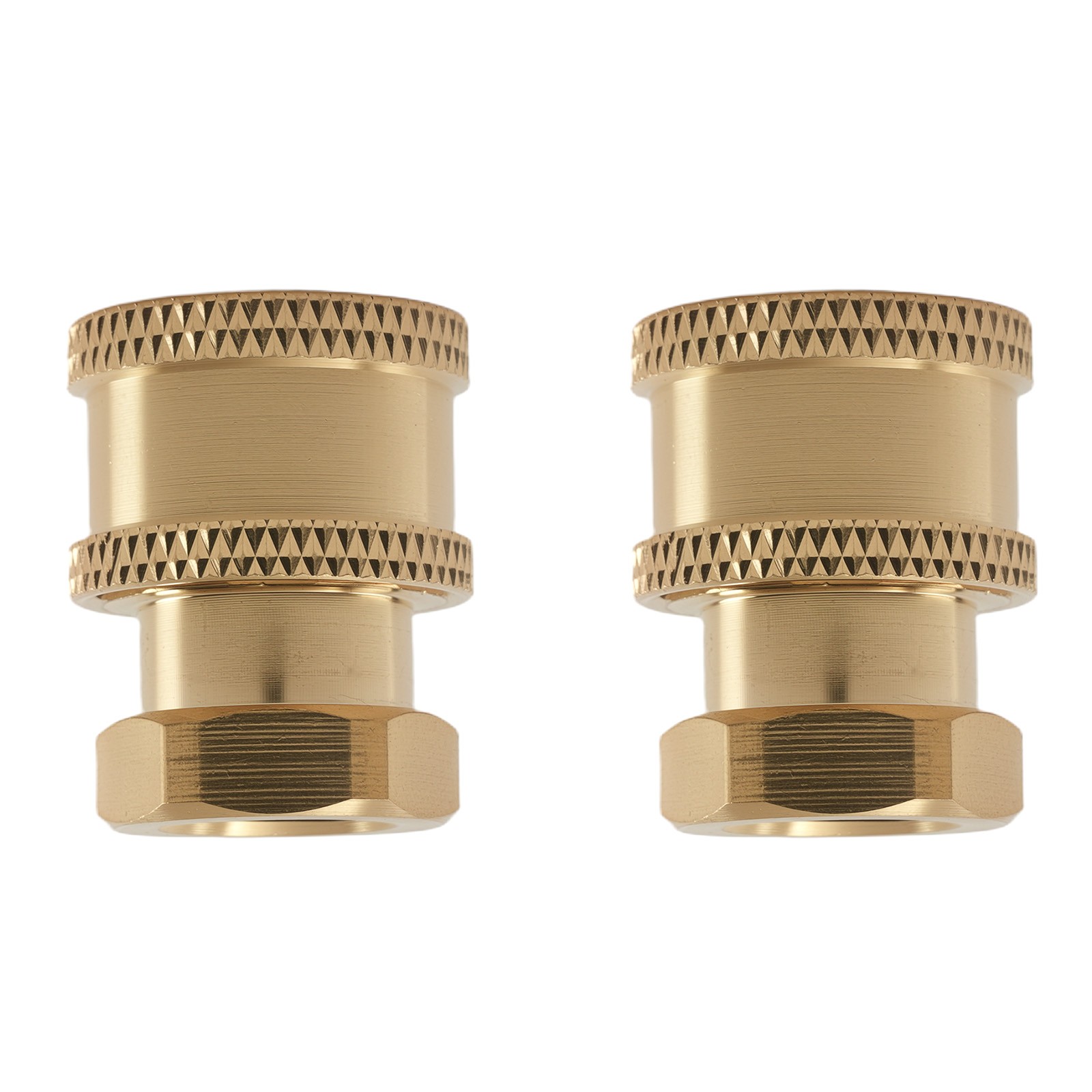 1/4″ Pressure Washer Adapter Quick Connect Socket to Female NPT Brass 2PC