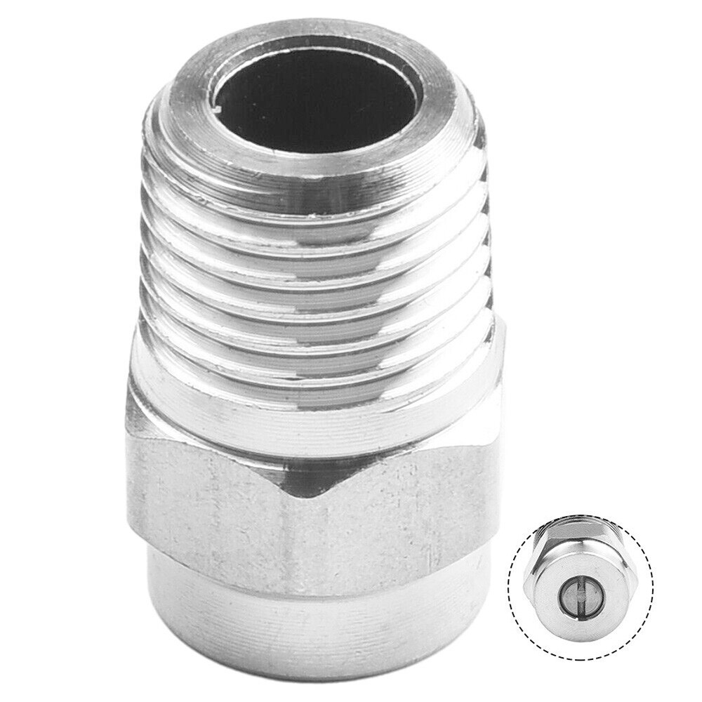 Thread Spray Nozzle 1/4″ Male NPT 4000PSI Spiral Nozzle Pressure Washer Cleaner