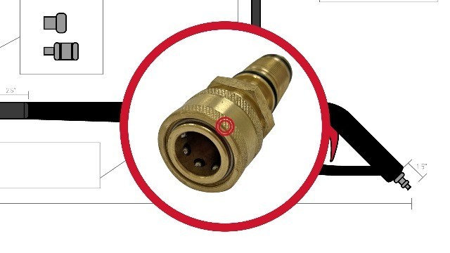 Replacement Water Outlet Kit for AAA Pressure Washer Pumps – High-Pressure Acces