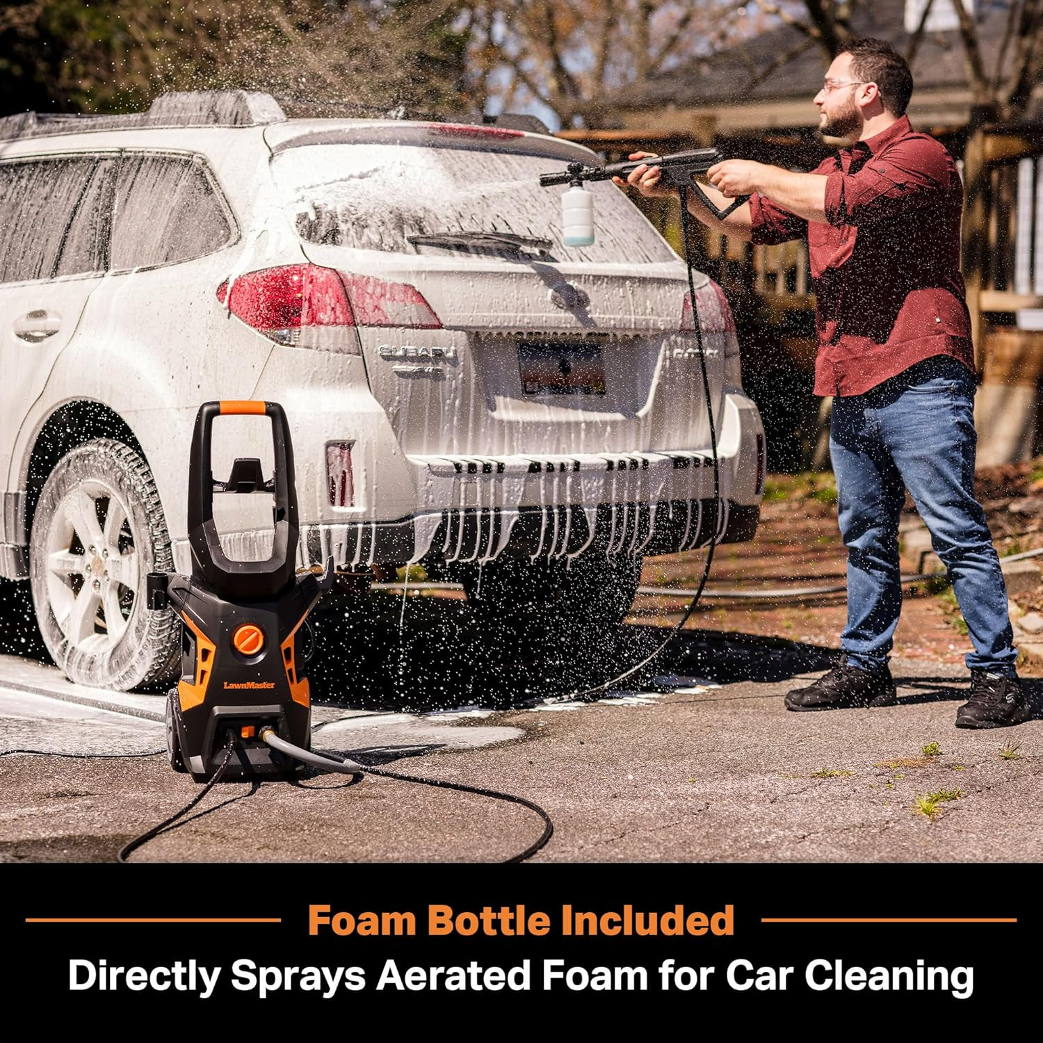 LT506-2000A Electric Pressure Washer 13 Amp 1.4 GPM 2300 Max PSI CSA Certified w