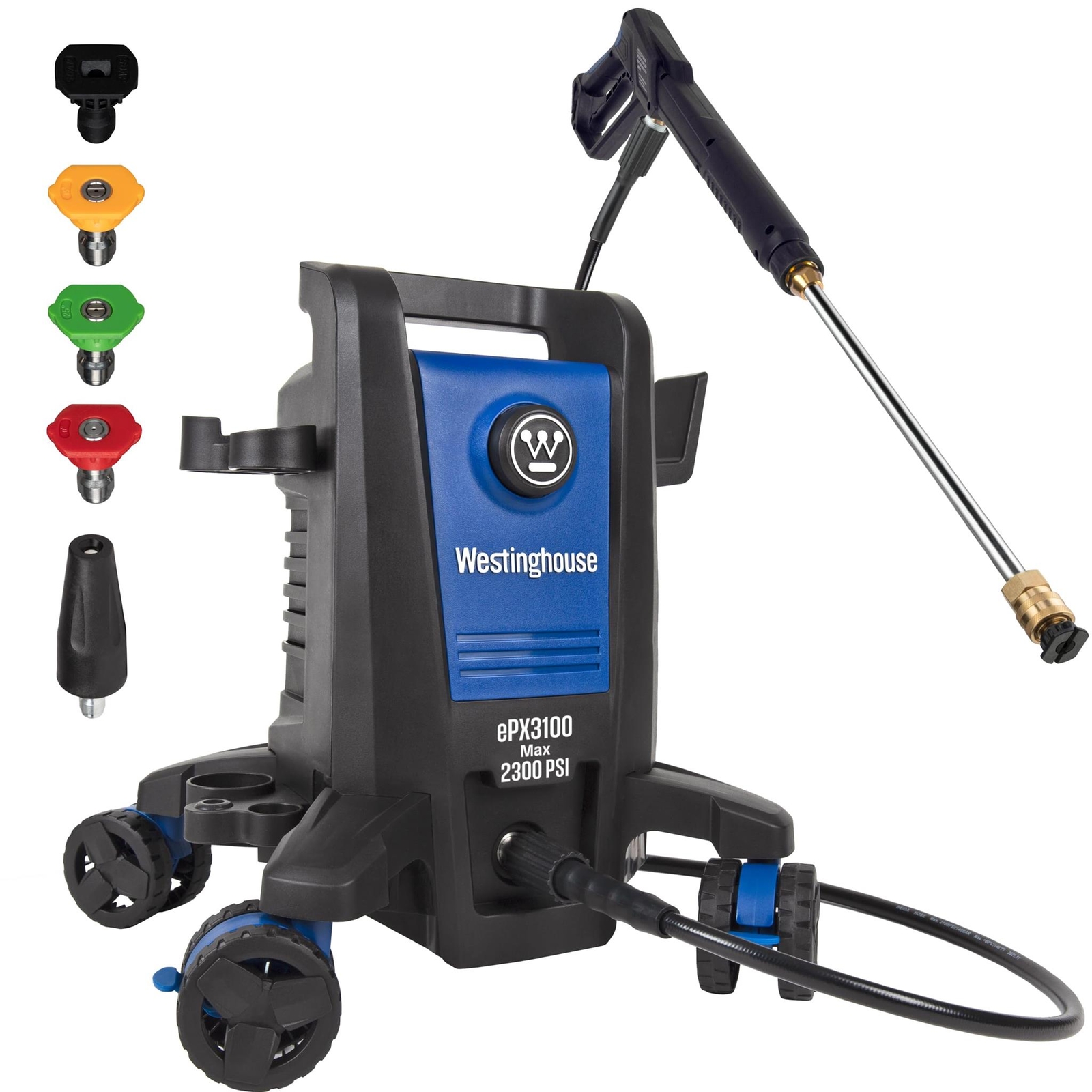 Westinghouse ePX3100 Electric Pressure Washer, 2300 Max PSI 1.76 Max GPM with An