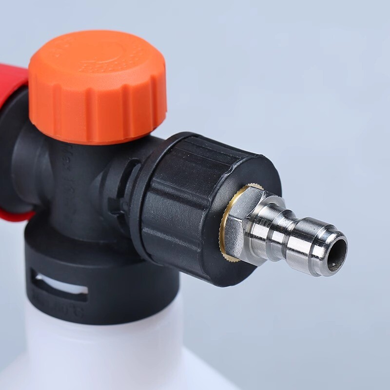 Household 500ml convenient foam pot quick plug interface Car wash PA foam pot